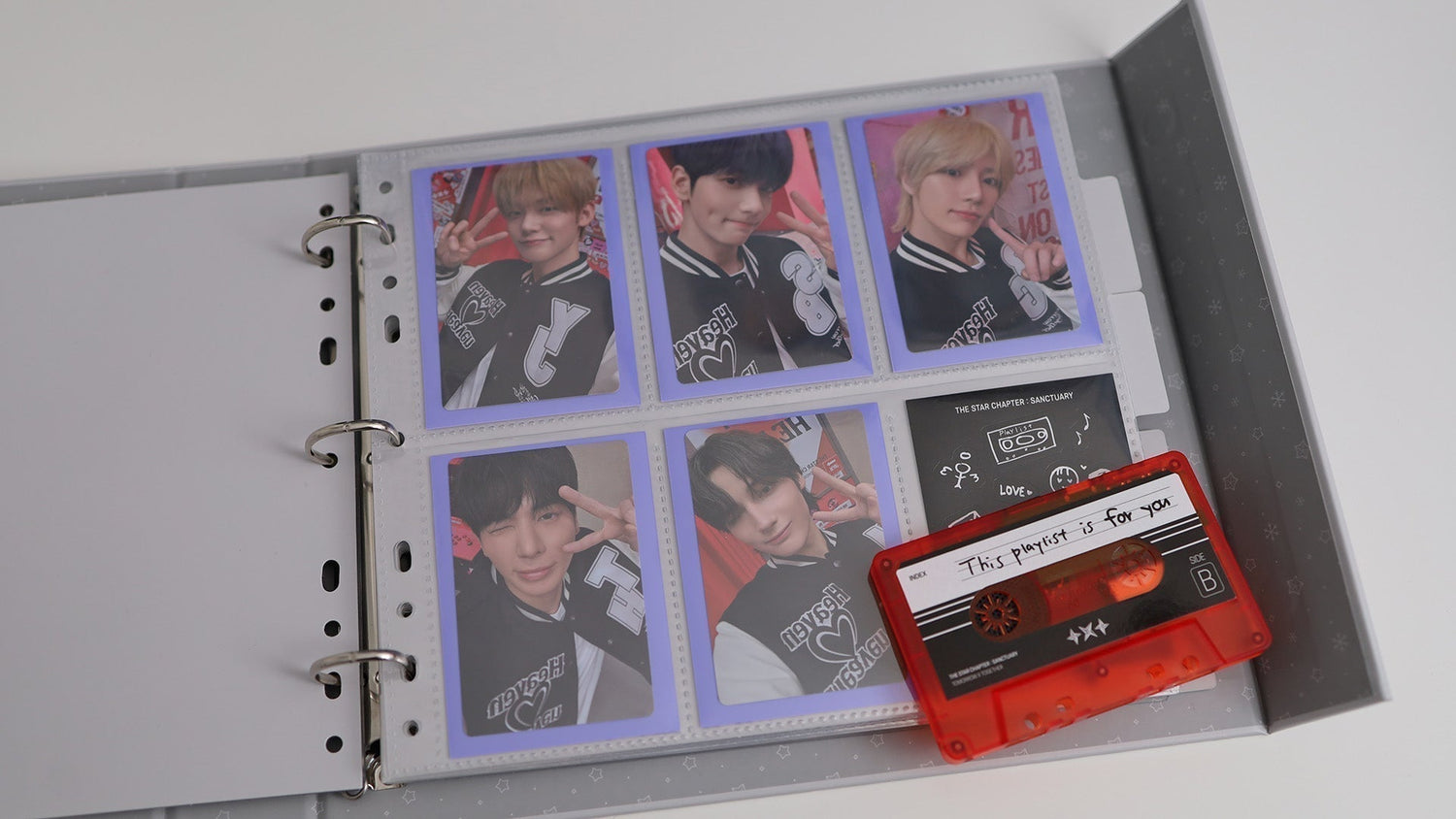 How to display OT5 with TXT 'The Star Chapter: SANCTUARY'