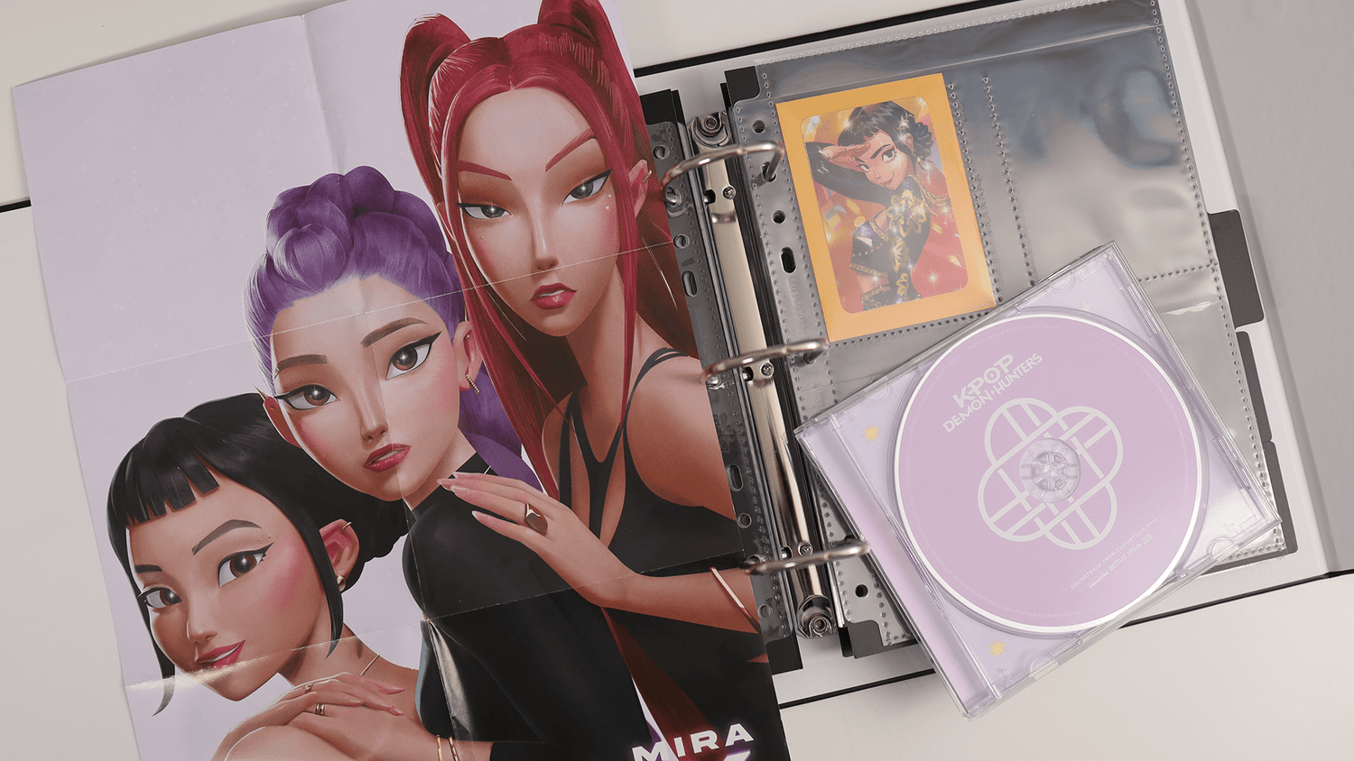 Keep your binder GOLDEN with K-pop Demon Hunters (Netflix Series OST)