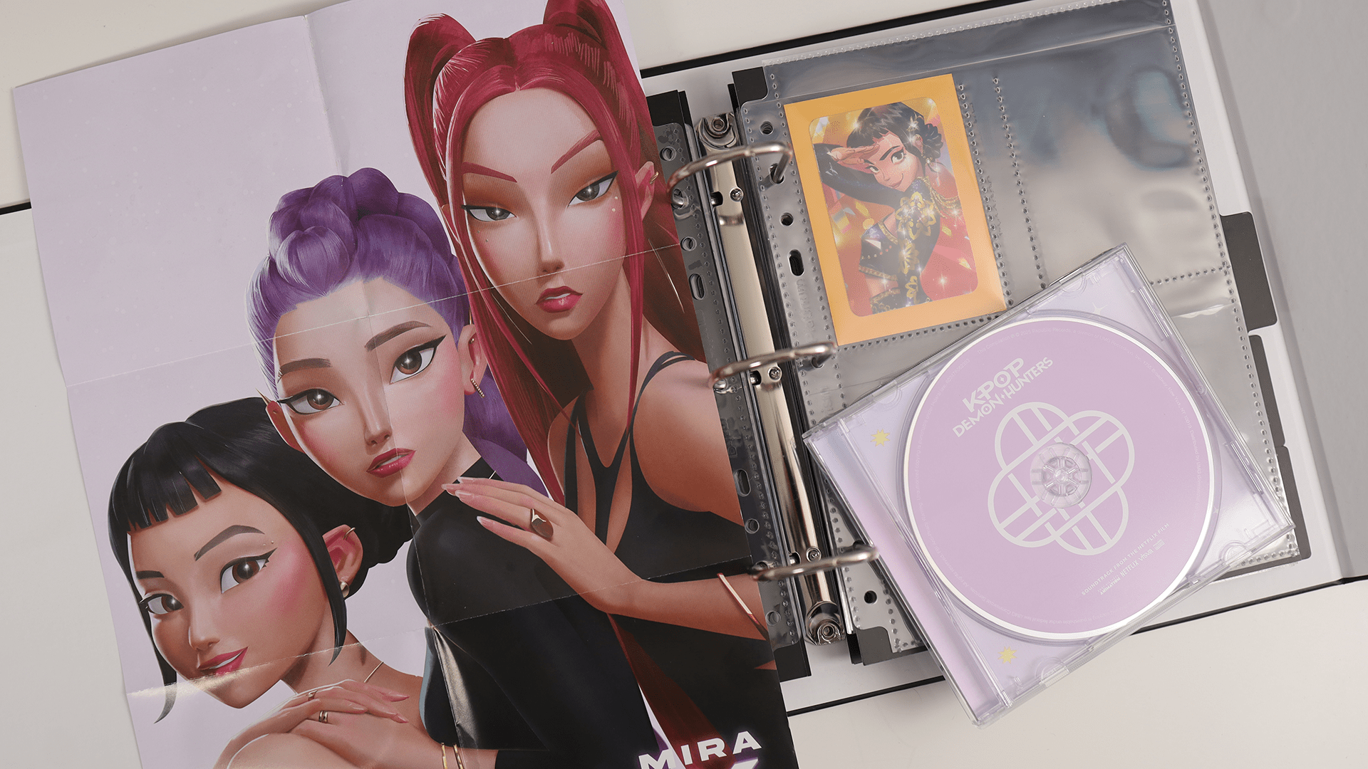 Keep your binder GOLDEN with K-pop Demon Hunters (Netflix Series OST)