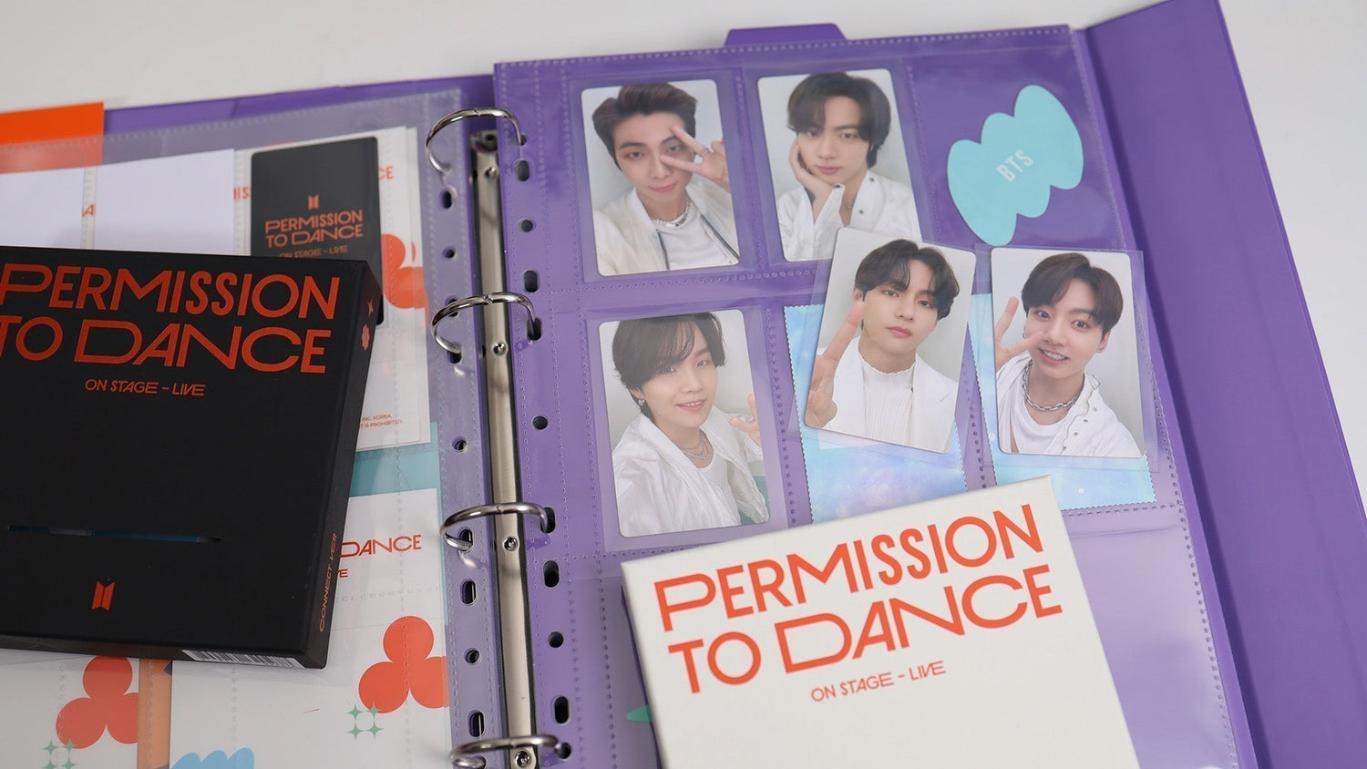 Set up OT7 with BTS 'Permission to dance on stage - LIVE'