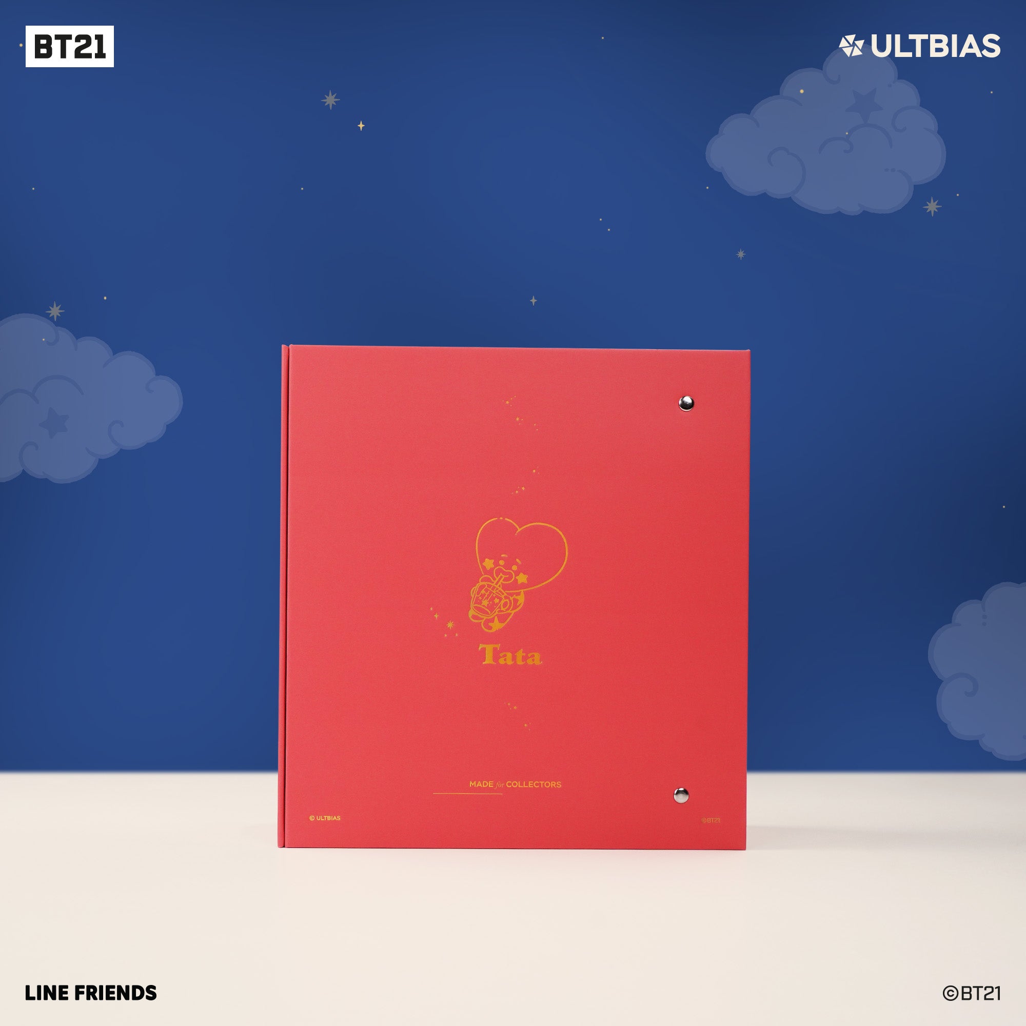 BT21 with ULTBIAS - TATA - A5 myCOLLECTION - Complete Set