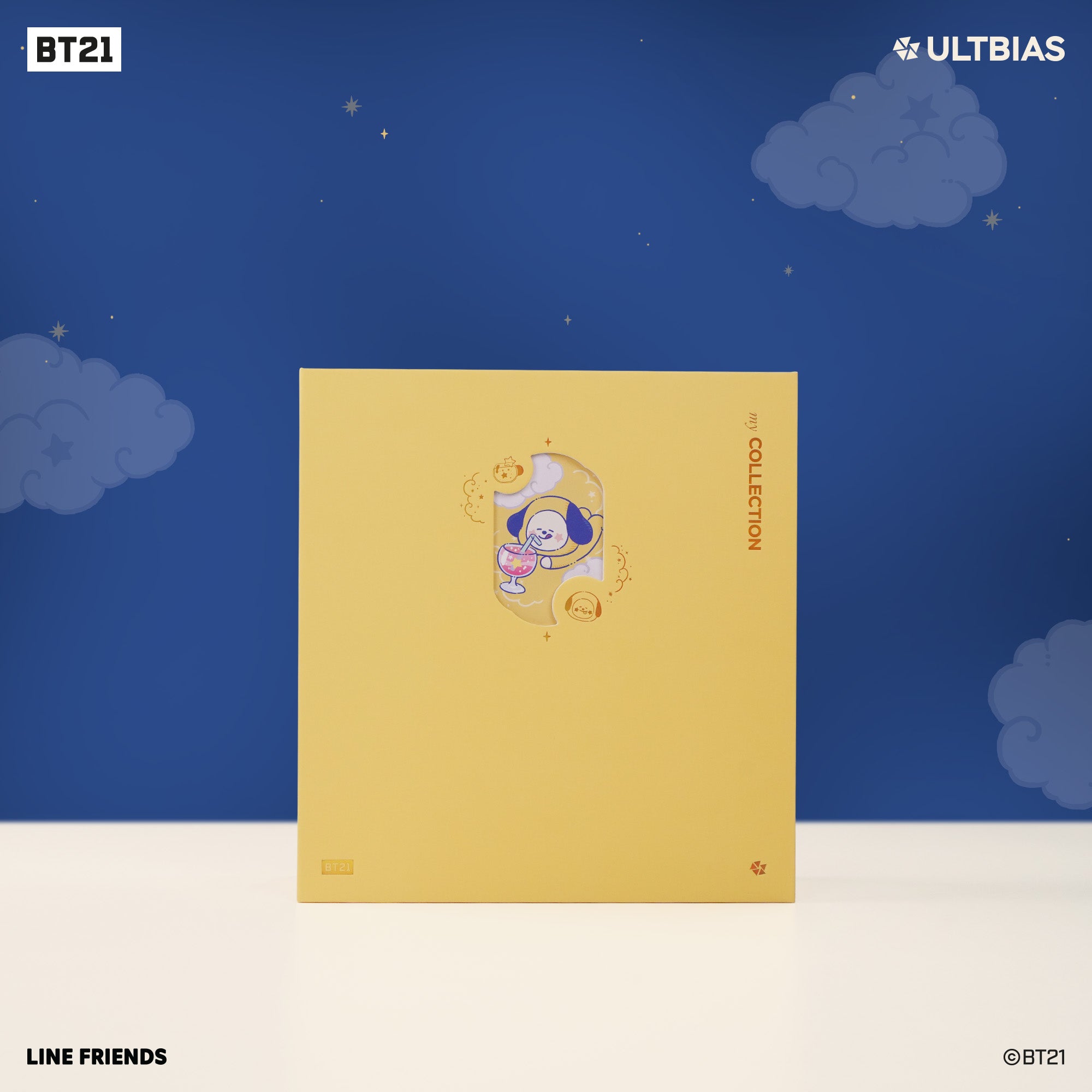 BT21 with ULTBIAS - CHIMMY - A5 myCOLLECTION - Complete Set