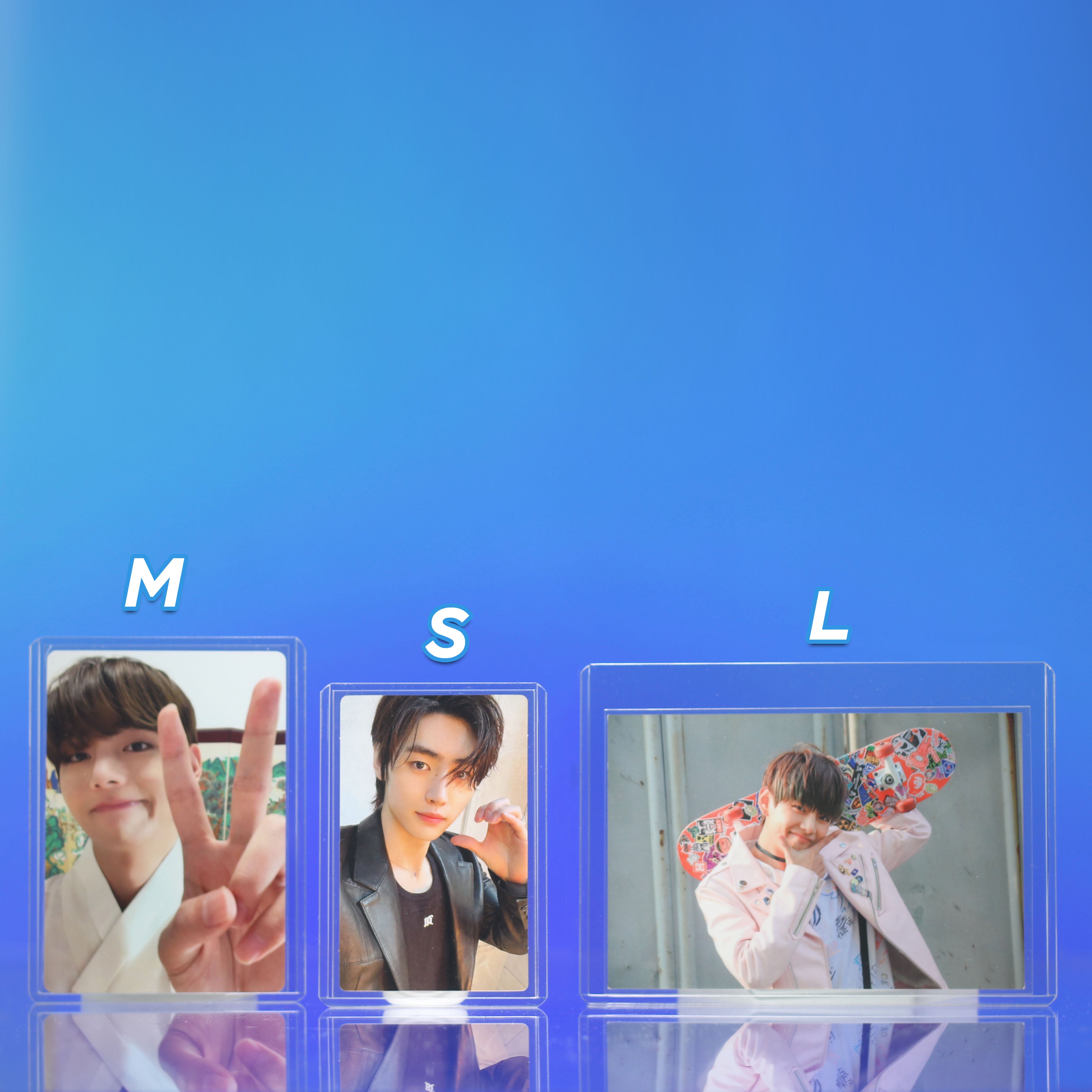 PVC-Free Photocard Toploader - SMALL
