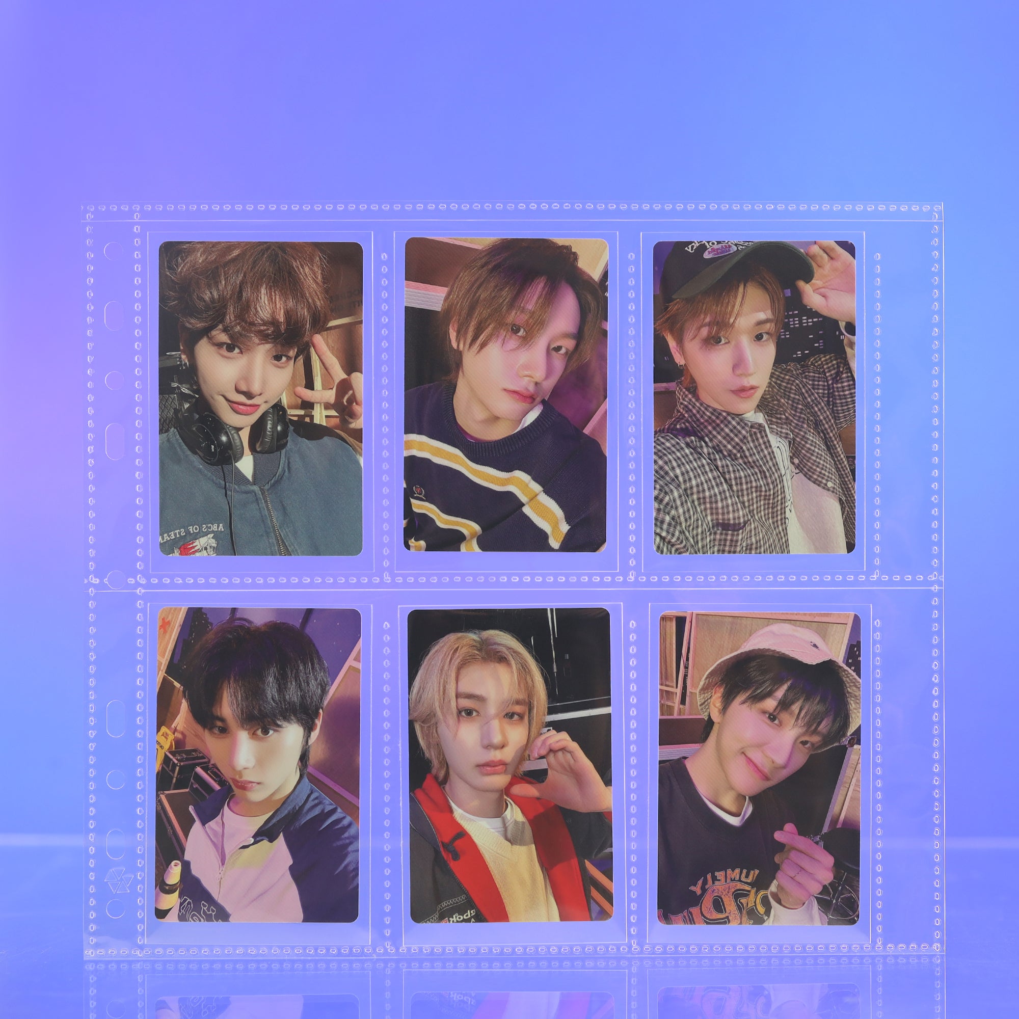 Custom A5 Wide 6-Pocket Pages - Outer Photocard