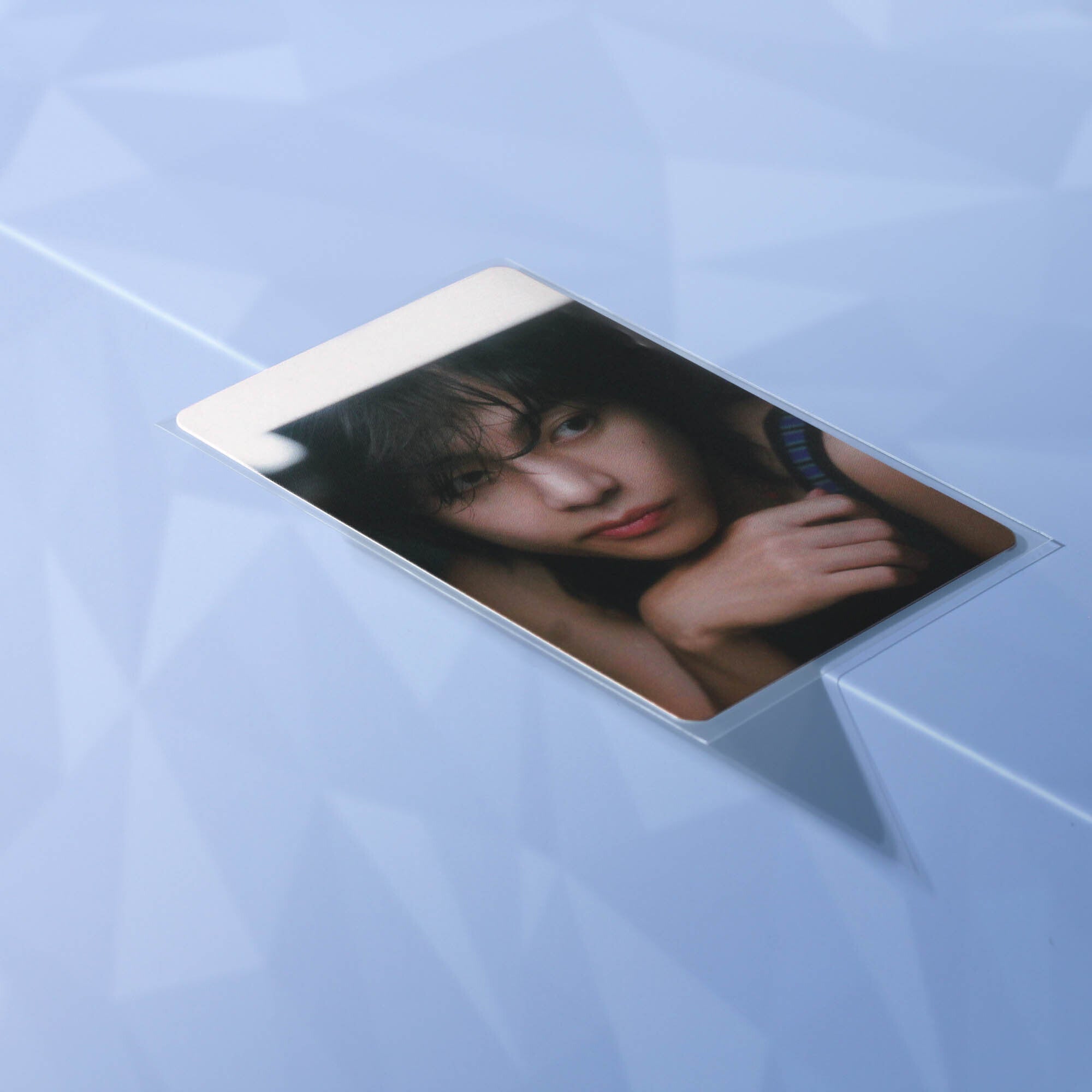Premium+ Slim Photocard Sleeves - Prism Platinum US