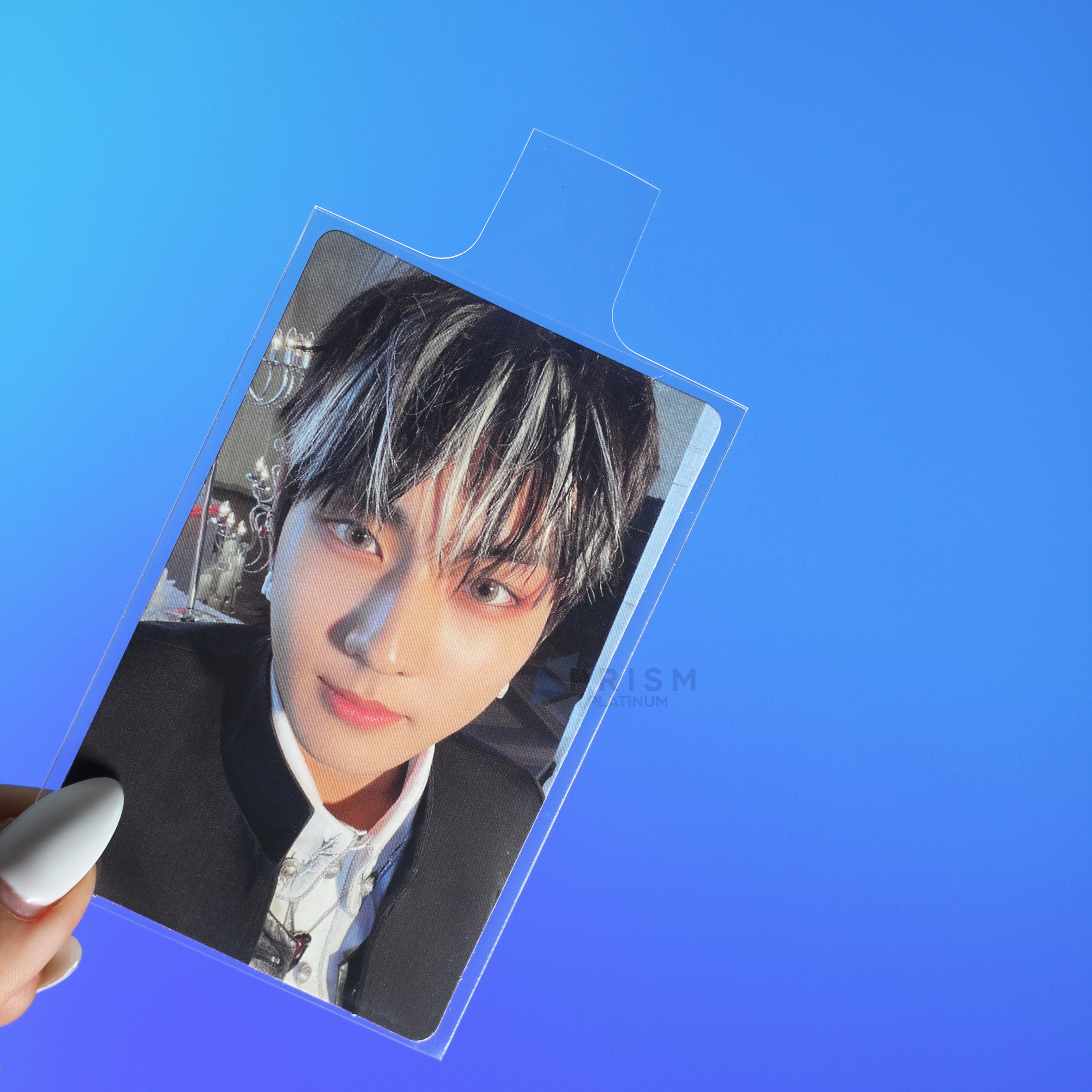 Premium Photocard Sleeves - Slim Pull Sleeve - Clear