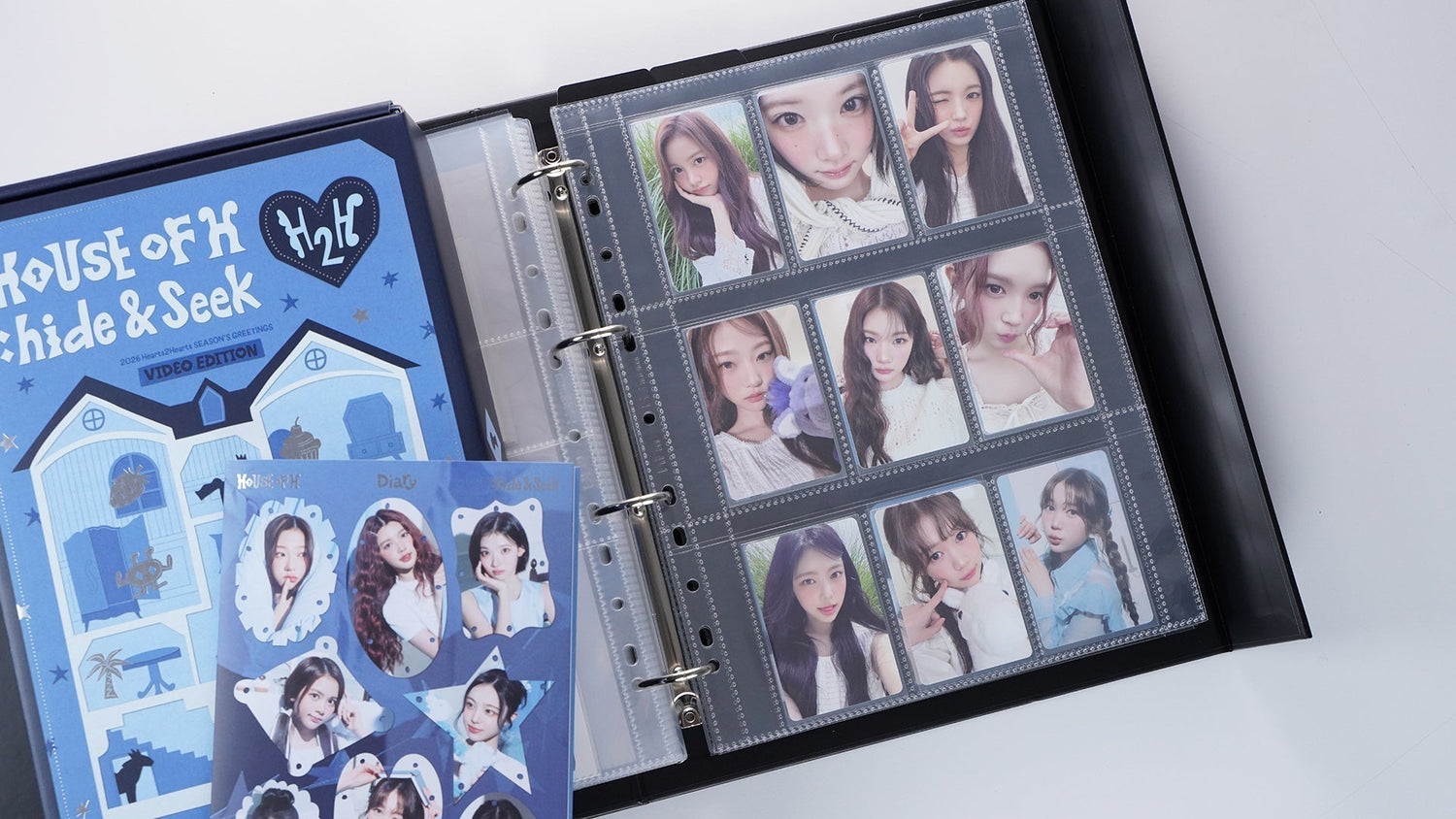 Take an A4 Binder Tour of 'House of H :  Hide and Seek' Season's Greetings
