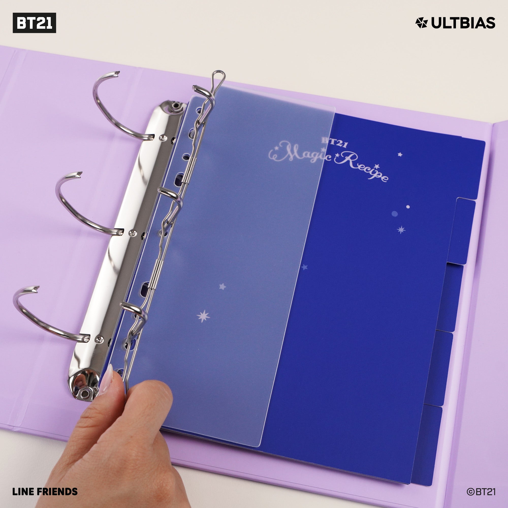 BT21 with ULTBIAS - MANG - A5 myCOLLECTION - Complete Set