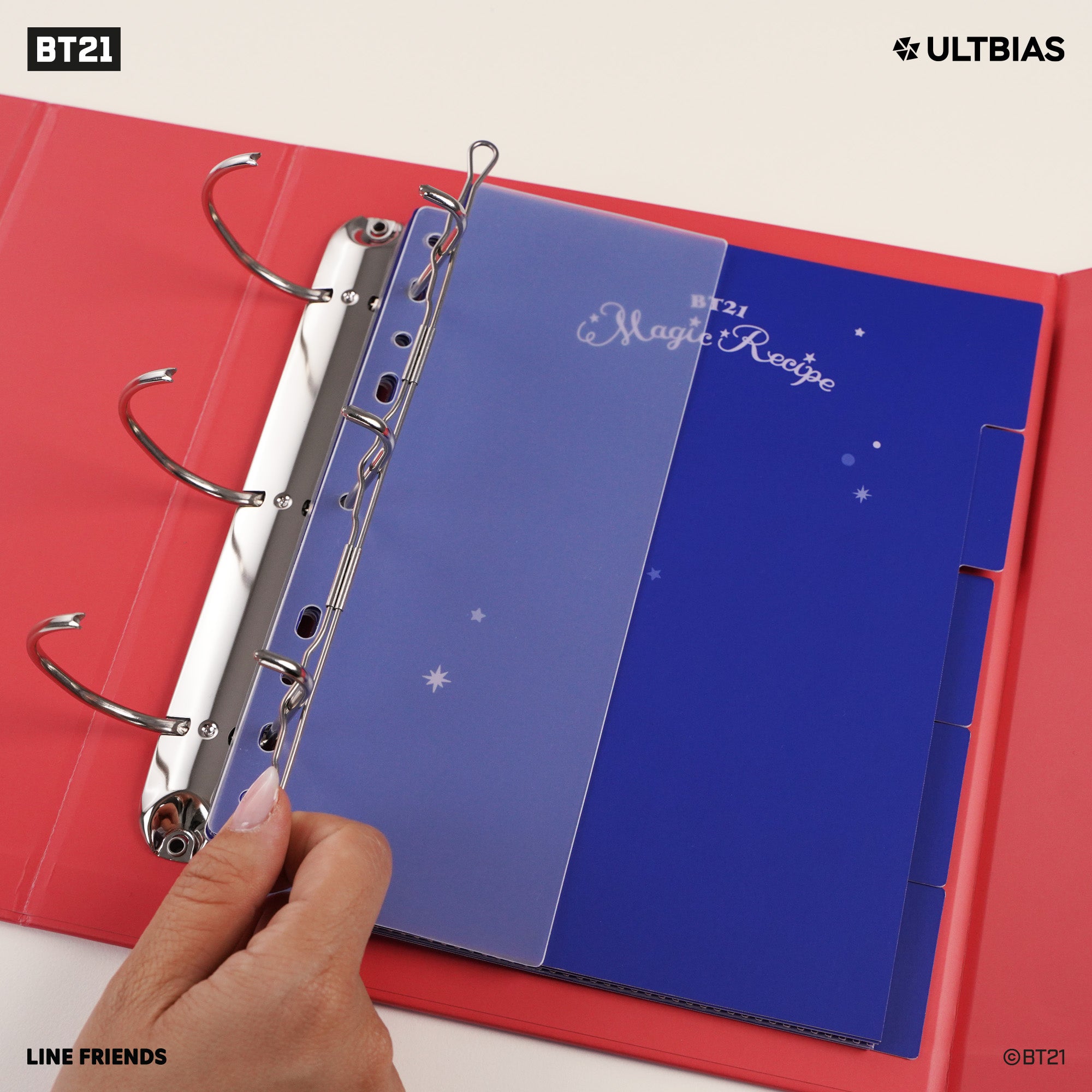 BT21 with ULTBIAS - TATA - A5 myCOLLECTION - Complete Set