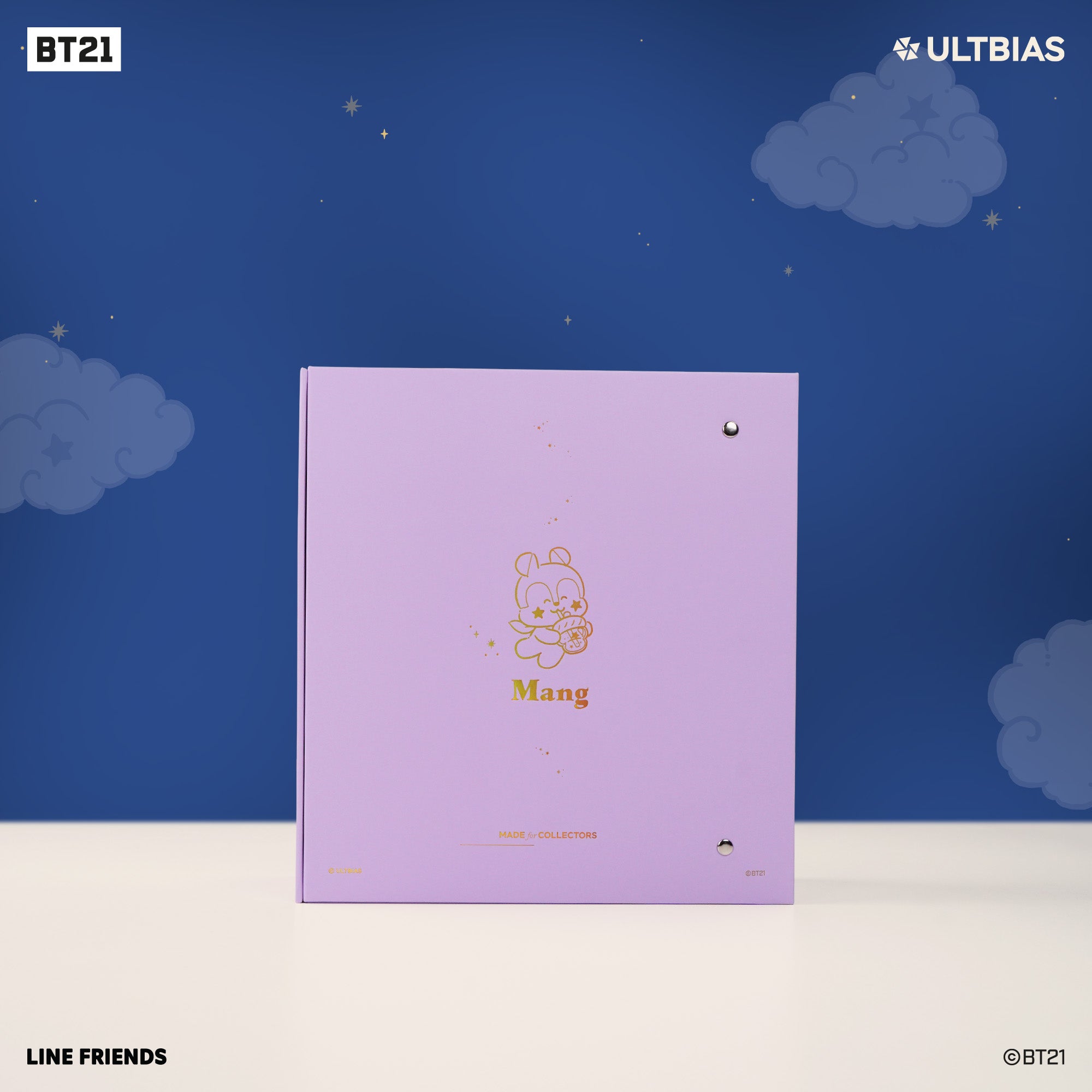BT21 with ULTBIAS - MANG - A5 myCOLLECTION - Complete Set