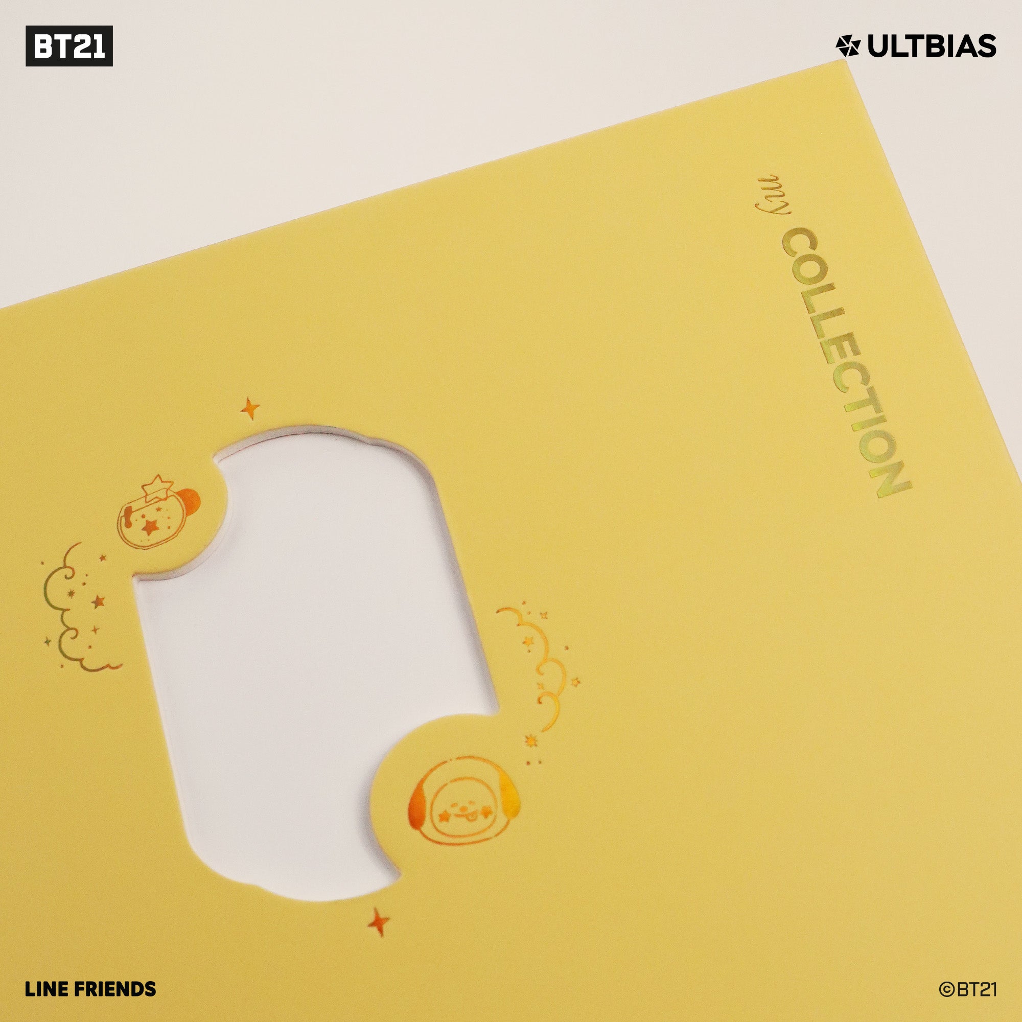 BT21 with ULTBIAS - CHIMMY - A5 myCOLLECTION - Complete Set