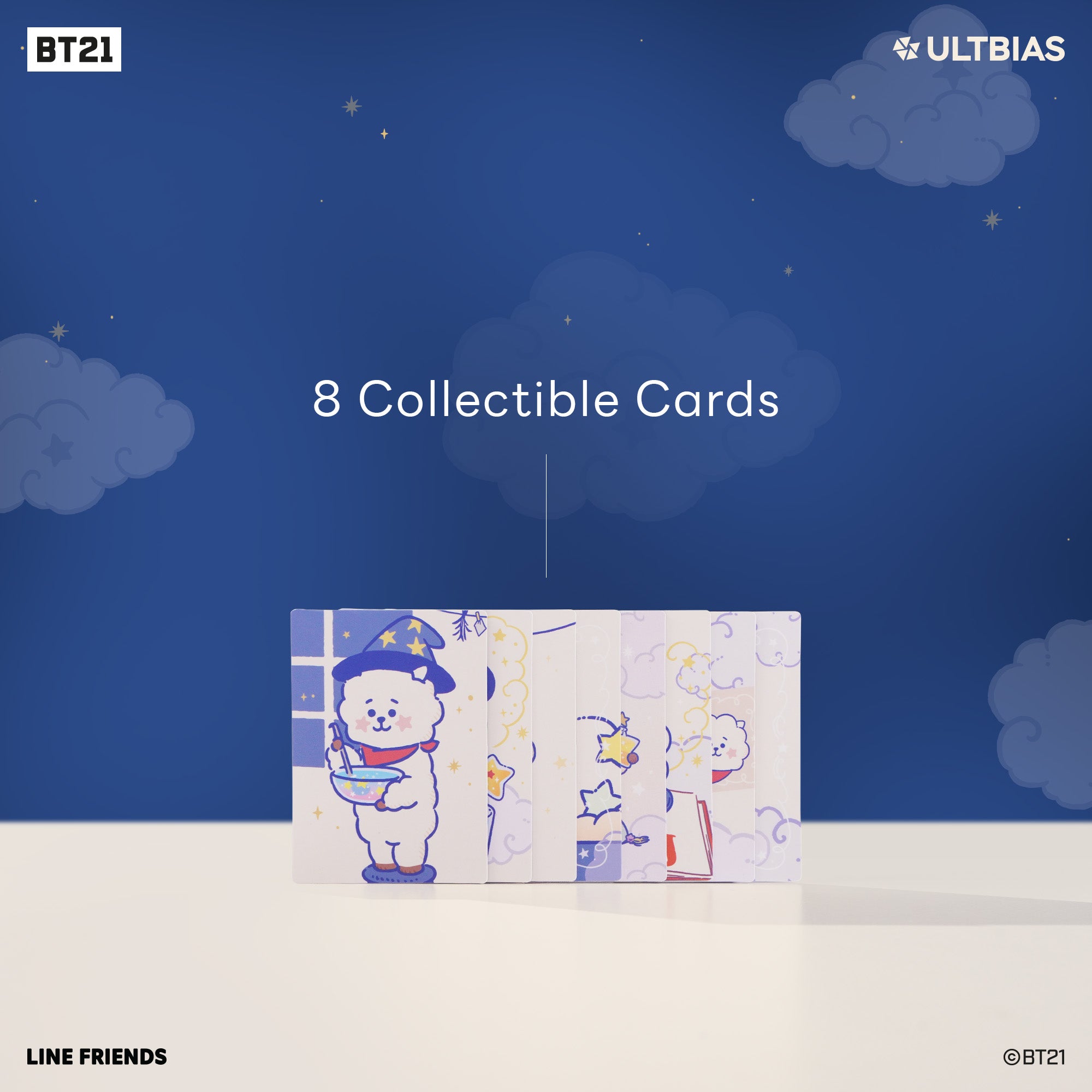 BT21 with ULTBIAS  - RJ - A5 myCOLLECTION - Complete Set