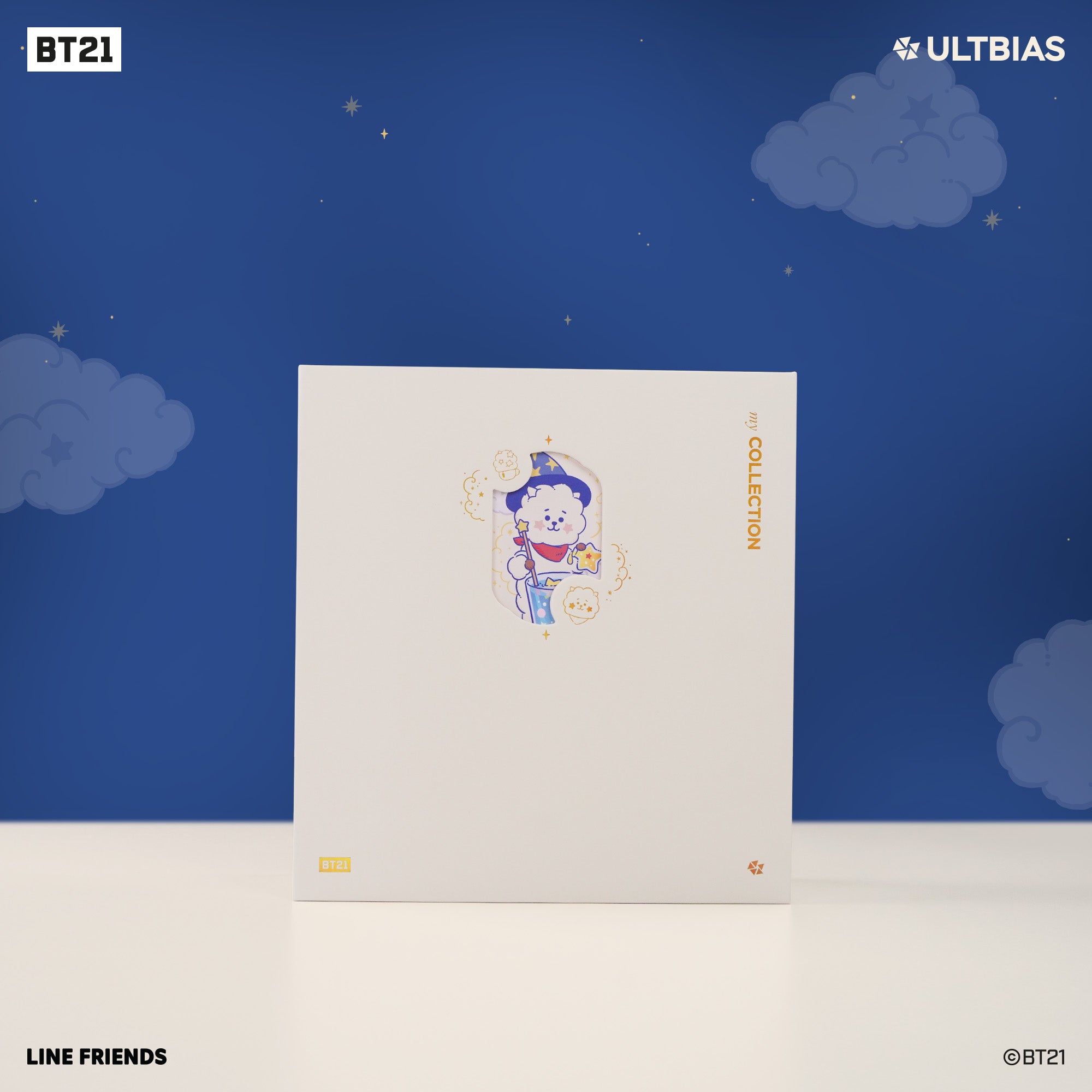 BT21 with ULTBIAS  - RJ - A5 myCOLLECTION - Complete Set