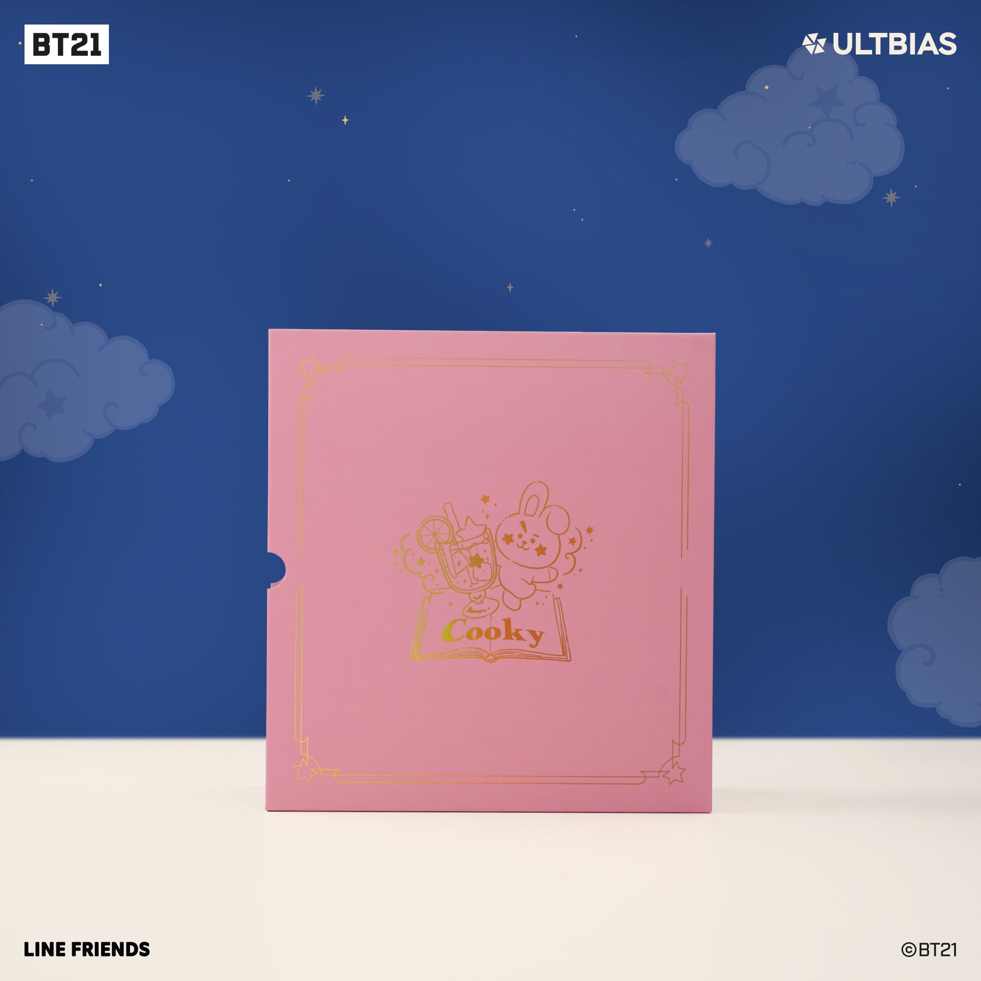 BT21 with ULTBIAS - COOKY - A5 myCOLLECTION - Complete Set