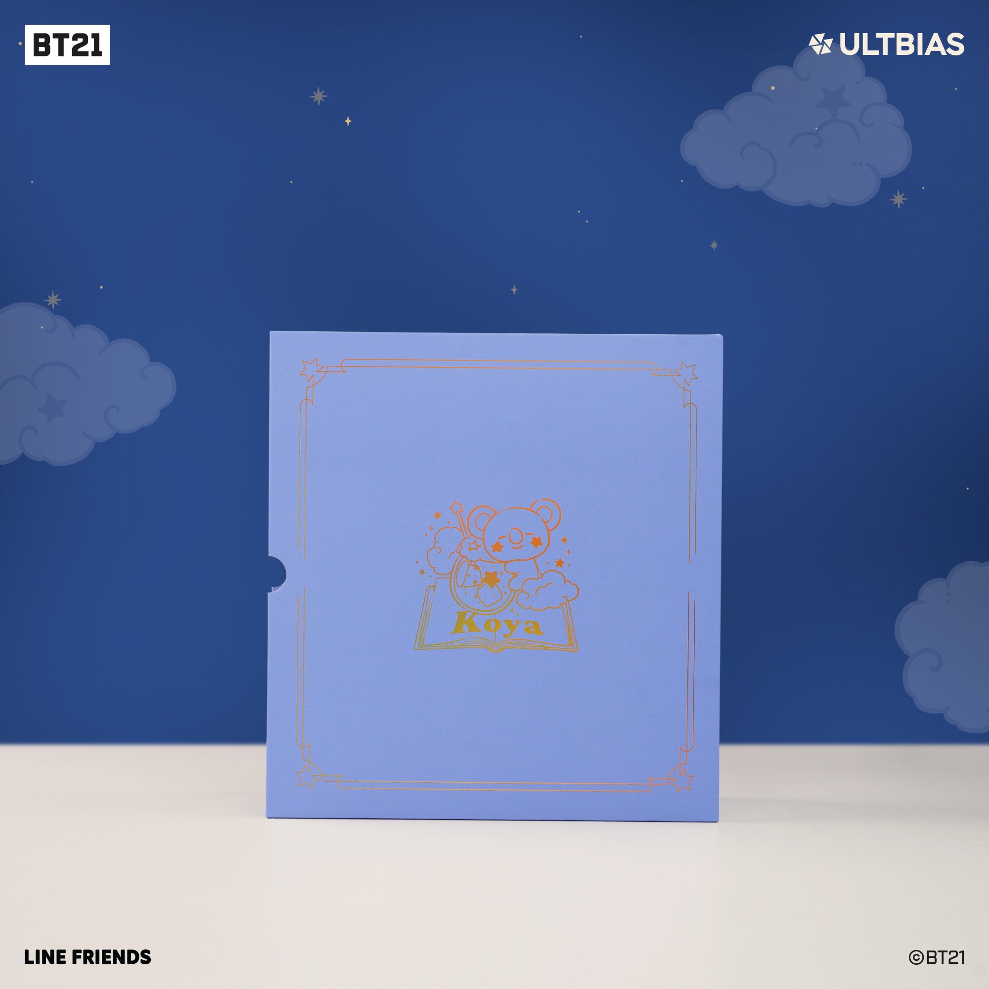 BT21 with ULTBIAS  - KOYA - A5 myCOLLECTION - Complete Set