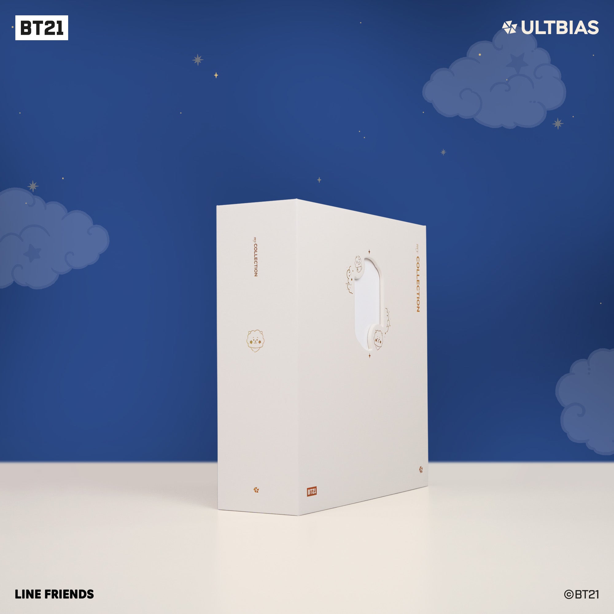 BT21 with ULTBIAS  - RJ - A5 myCOLLECTION - Complete Set