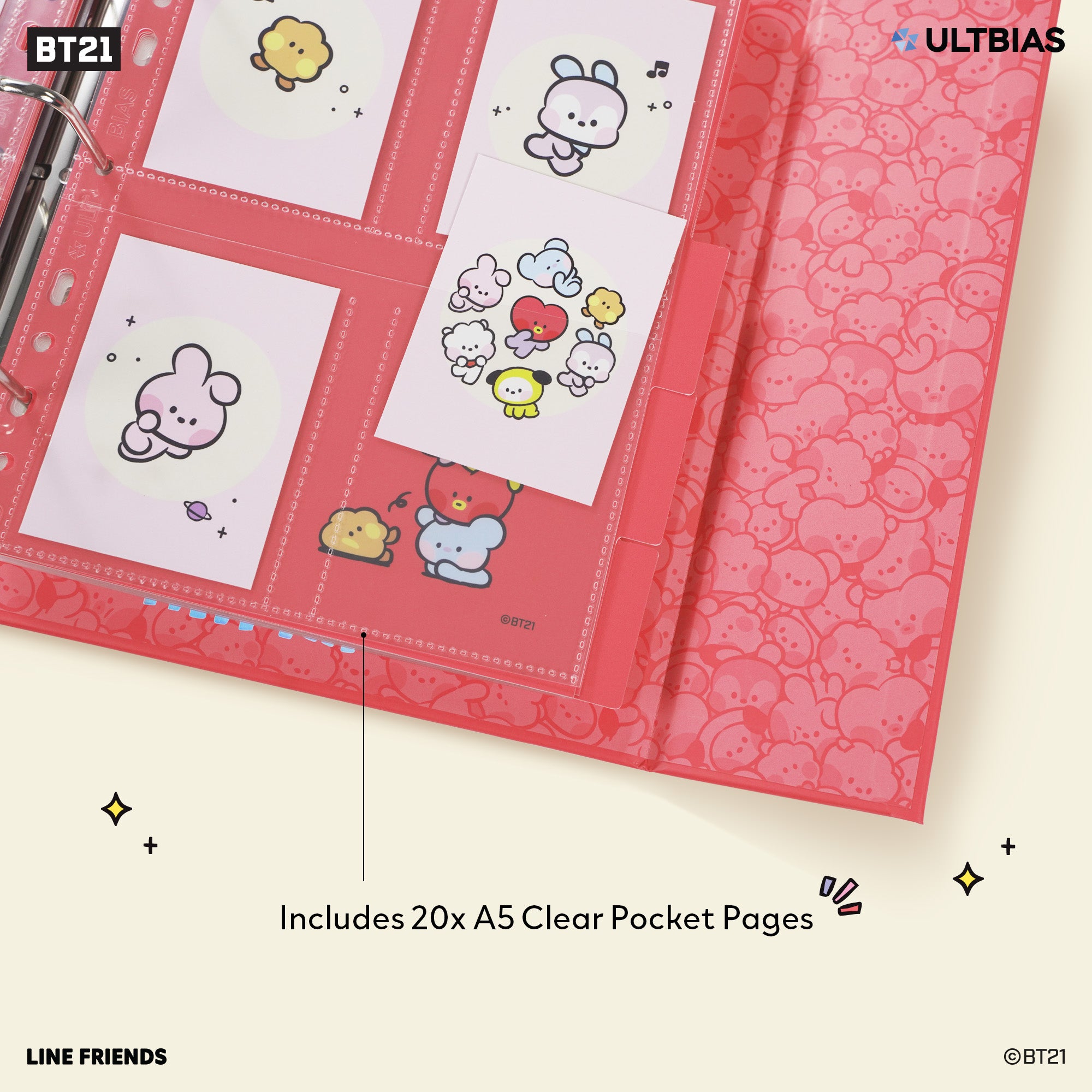 [PRE-ORDER] A5 BT21 Minini with ULTBIAS - Deluxe
