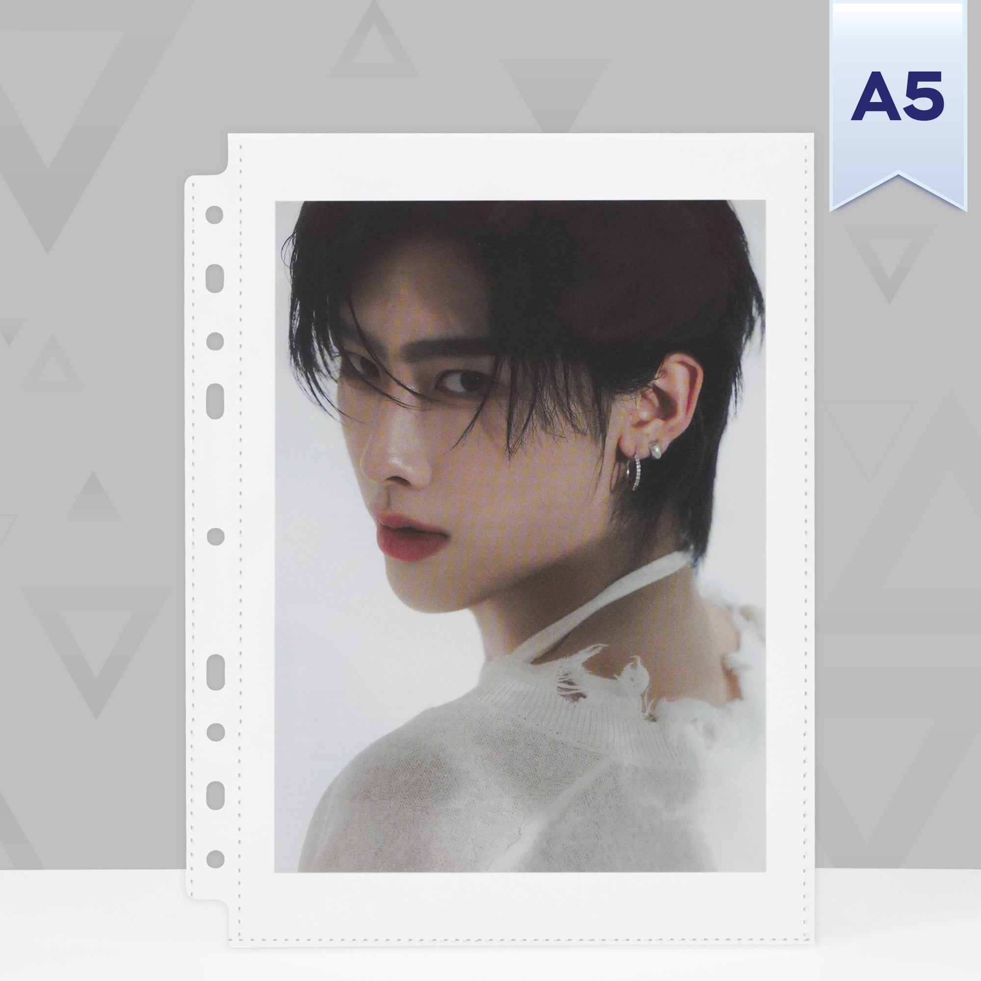 [PRE-ORDER] Custom A5 1-Pocket Pages - Mini Poster - White
