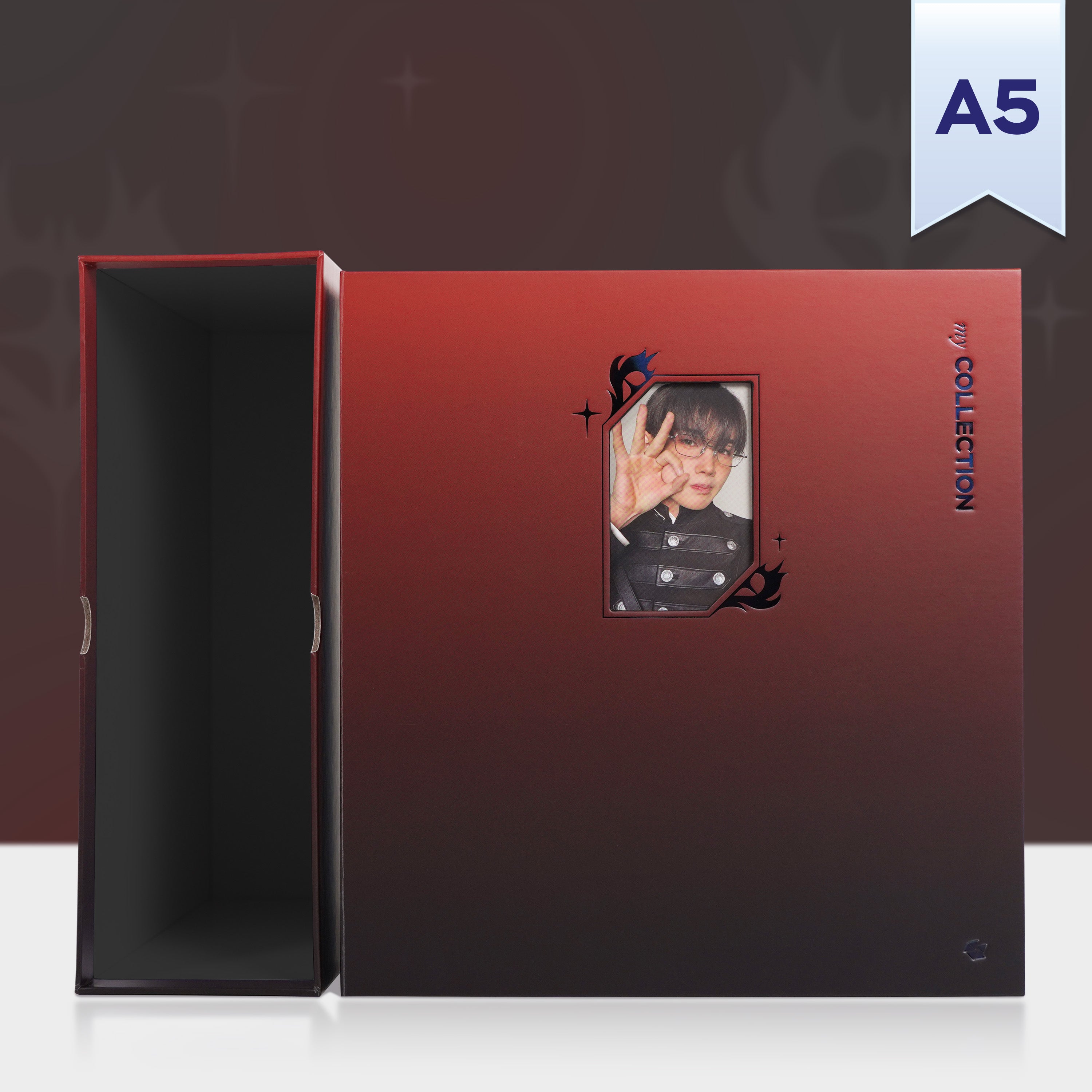 [PRE-ORDER] Crimson - Deluxe - A5 myCOLLECTION Binder