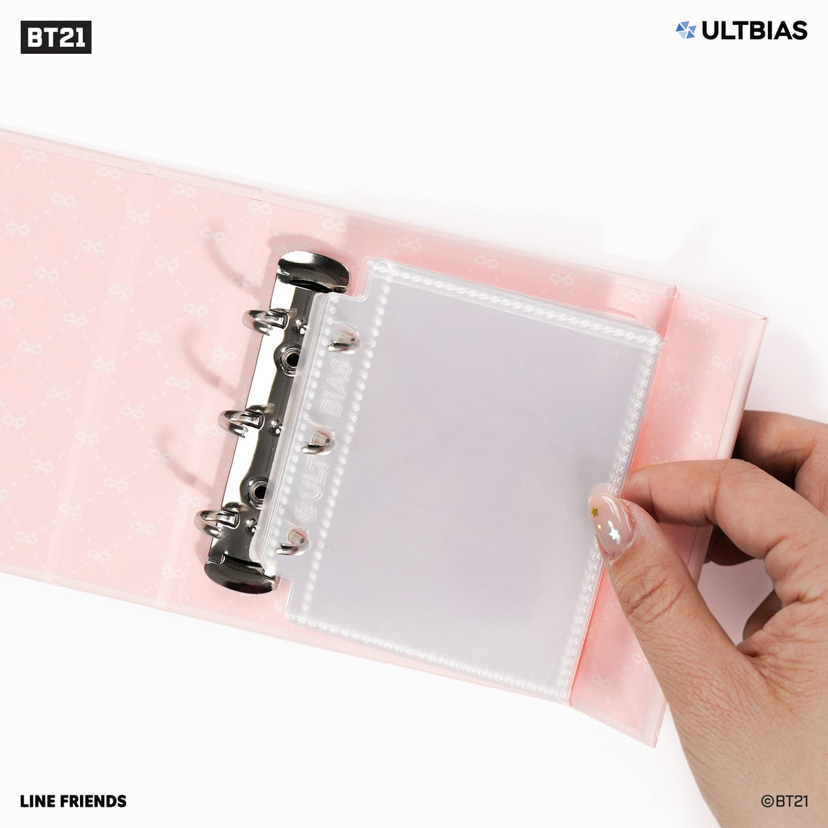 [PRE-ORDER] ULTBIAS with BT21 - Ribbon Mini Binder