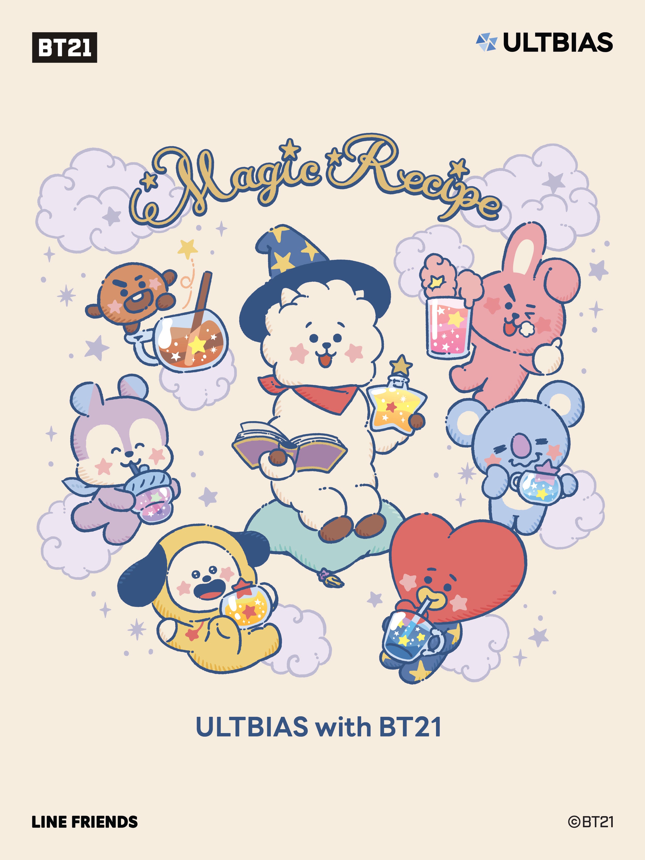 ULTBIAS with BT21 - Magic Recipe Collection - Officially Licensed