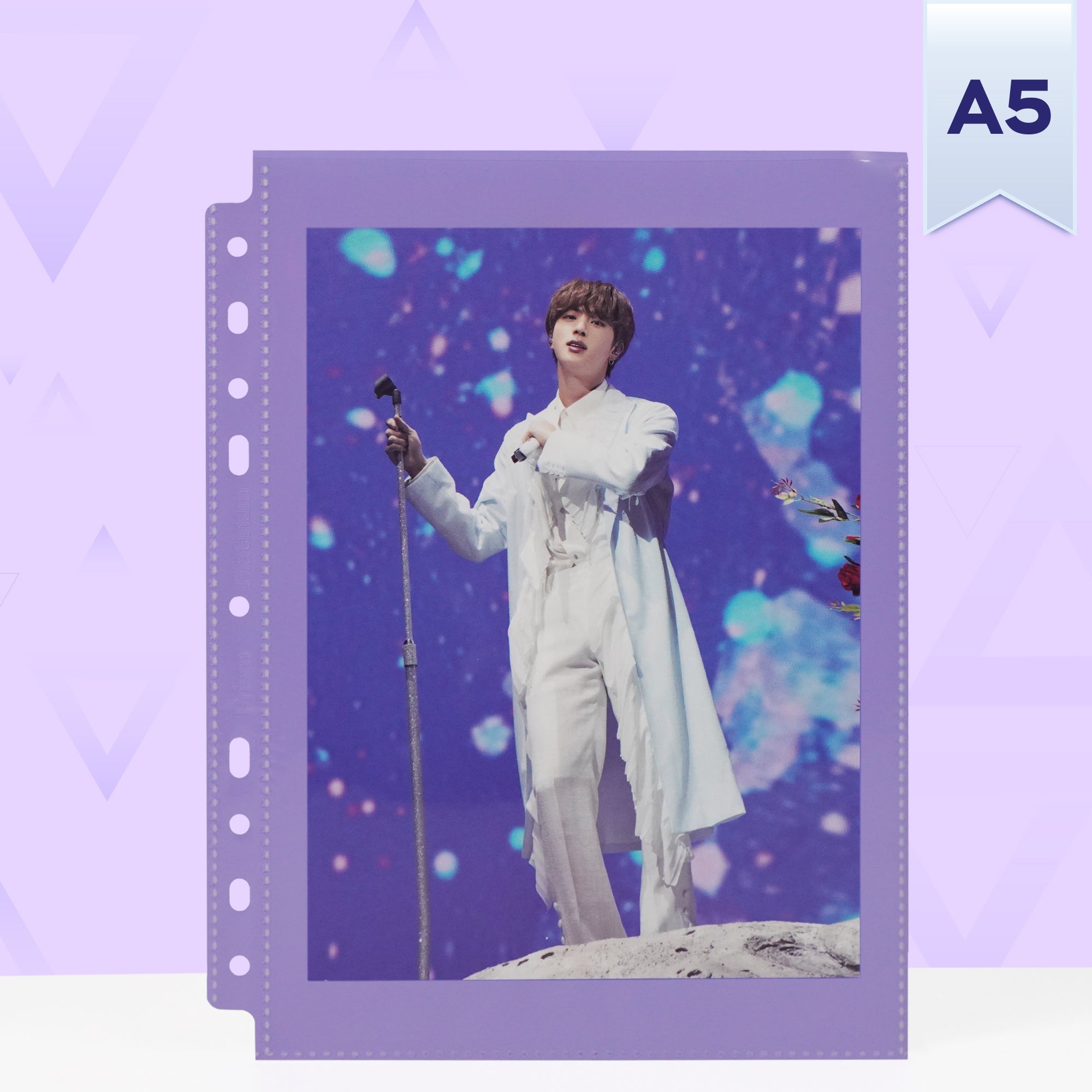 Custom A5 1-Pocket Pages - Mini Poster - Bunnies Colored