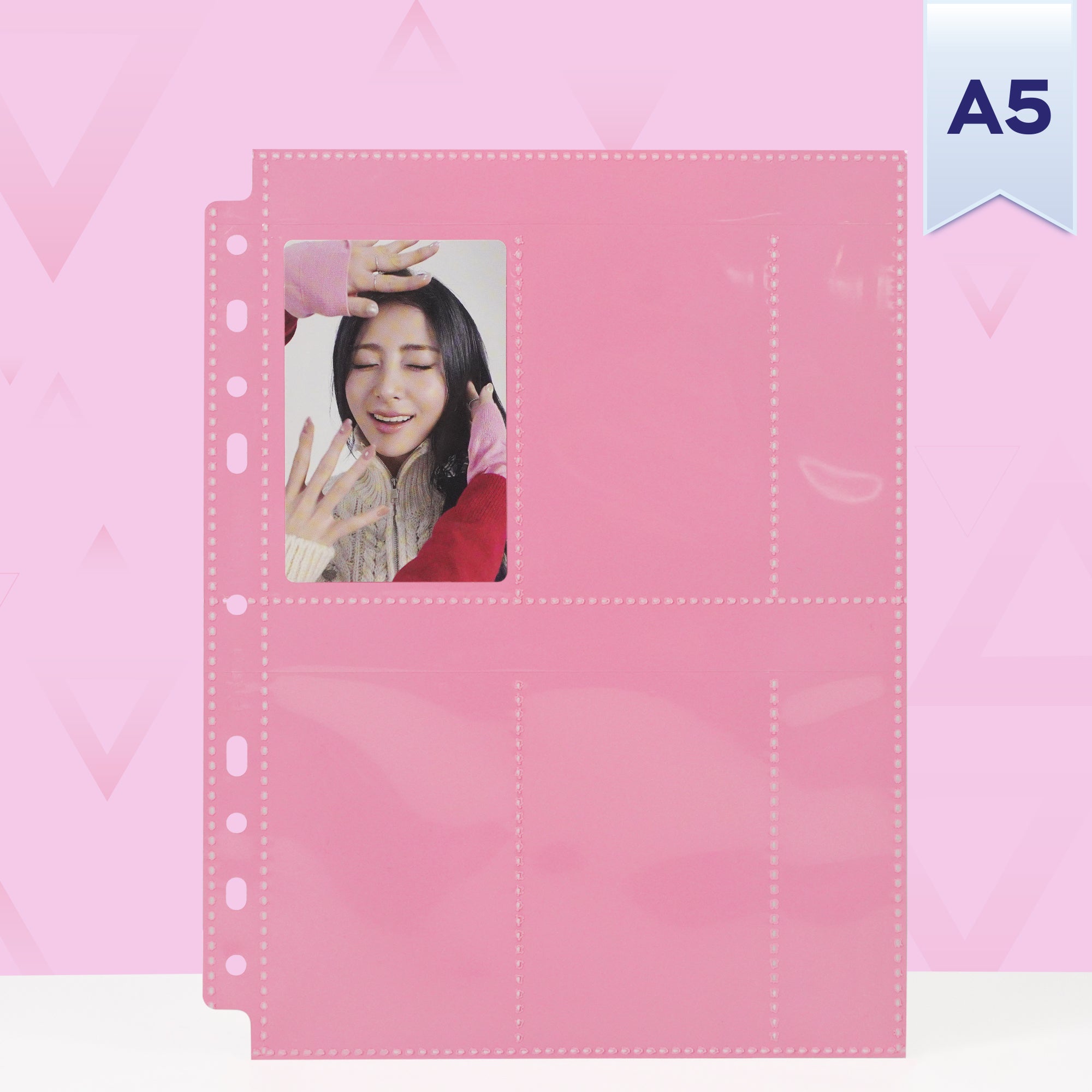 Custom A5 4-Pocket Pages - Slim + Note - Colored