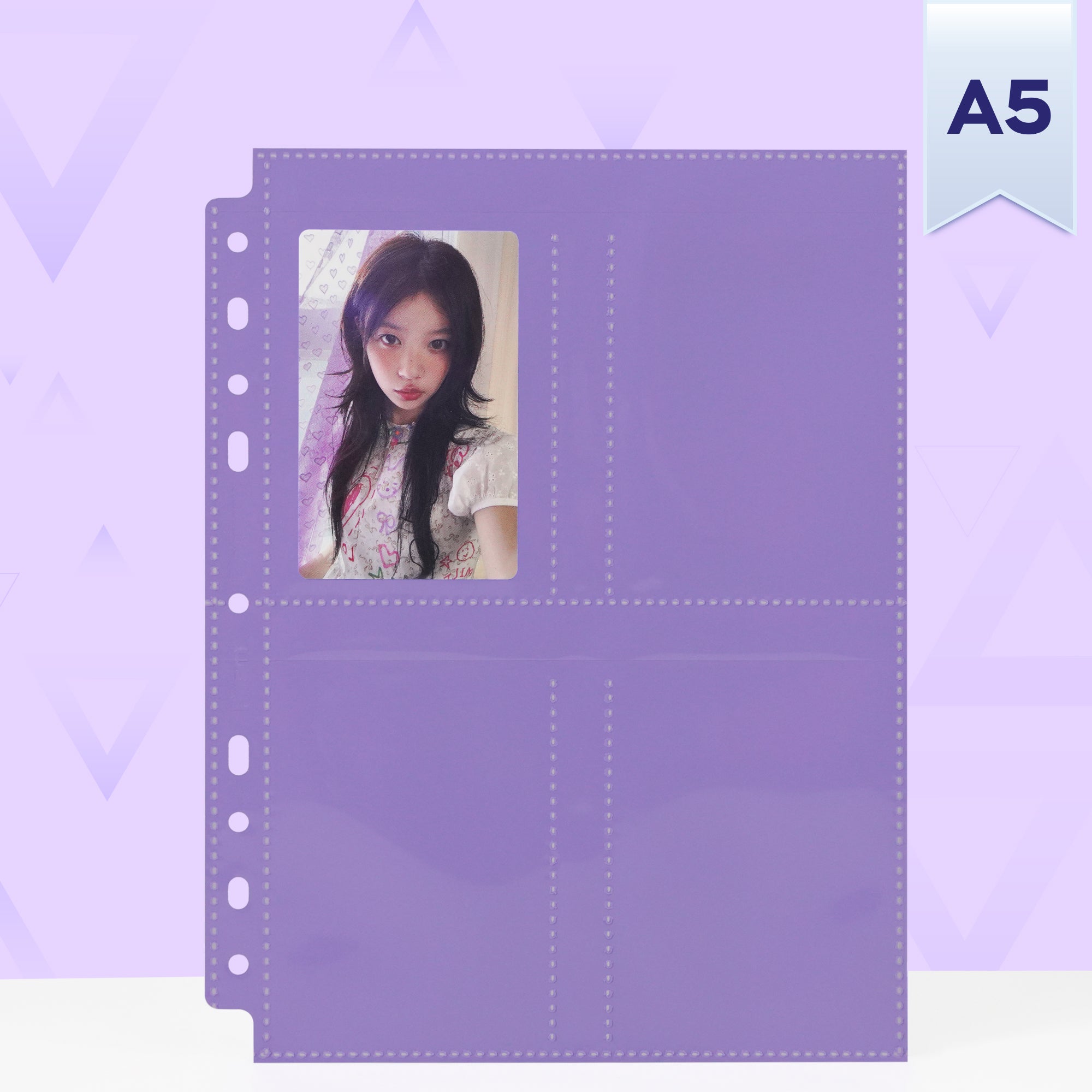 Custom A5 4-Pocket Pages - Standard Photocard - Bunnies Colored