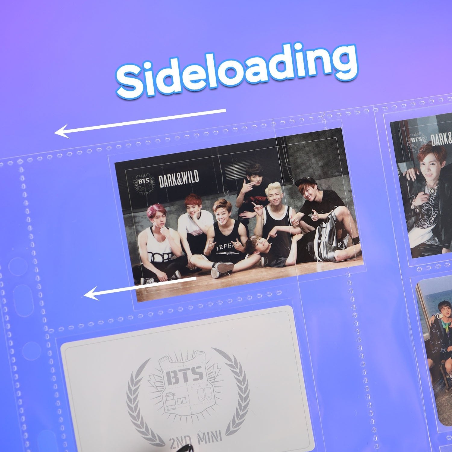 [PRE-ORDER] Custom A4 10-Pocket Pages - Prism Platinum