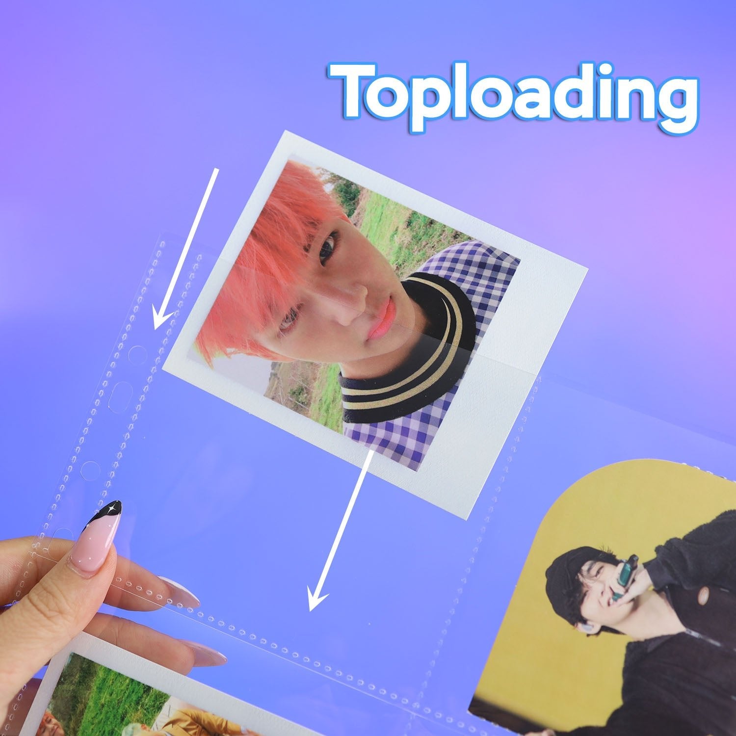 [PRE-ORDER] Custom A4 6 Pocket Pages - H - Prism Platinum