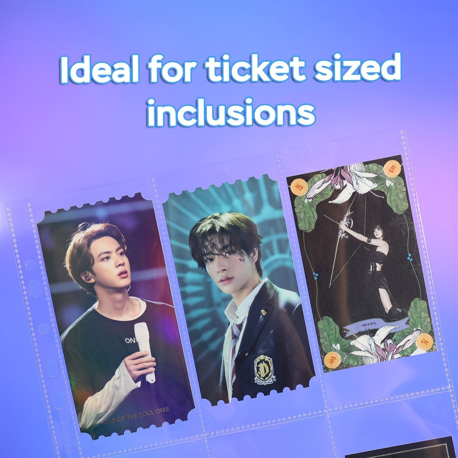 [PRE-ORDER] Custom A4 6 Pocket Pages - V - Prism Platinum