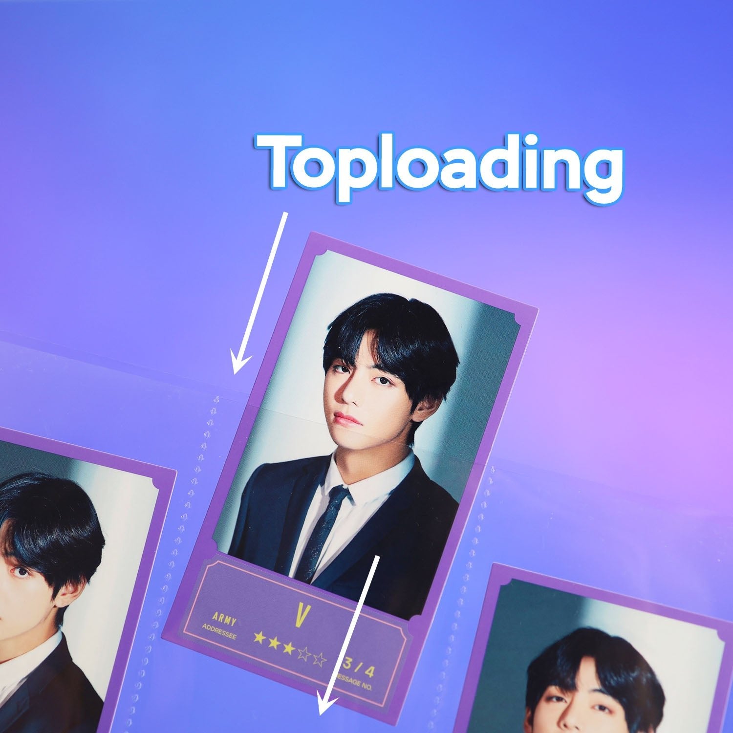 [PRE-ORDER] Custom A4 6 Pocket Pages - V - Prism Platinum