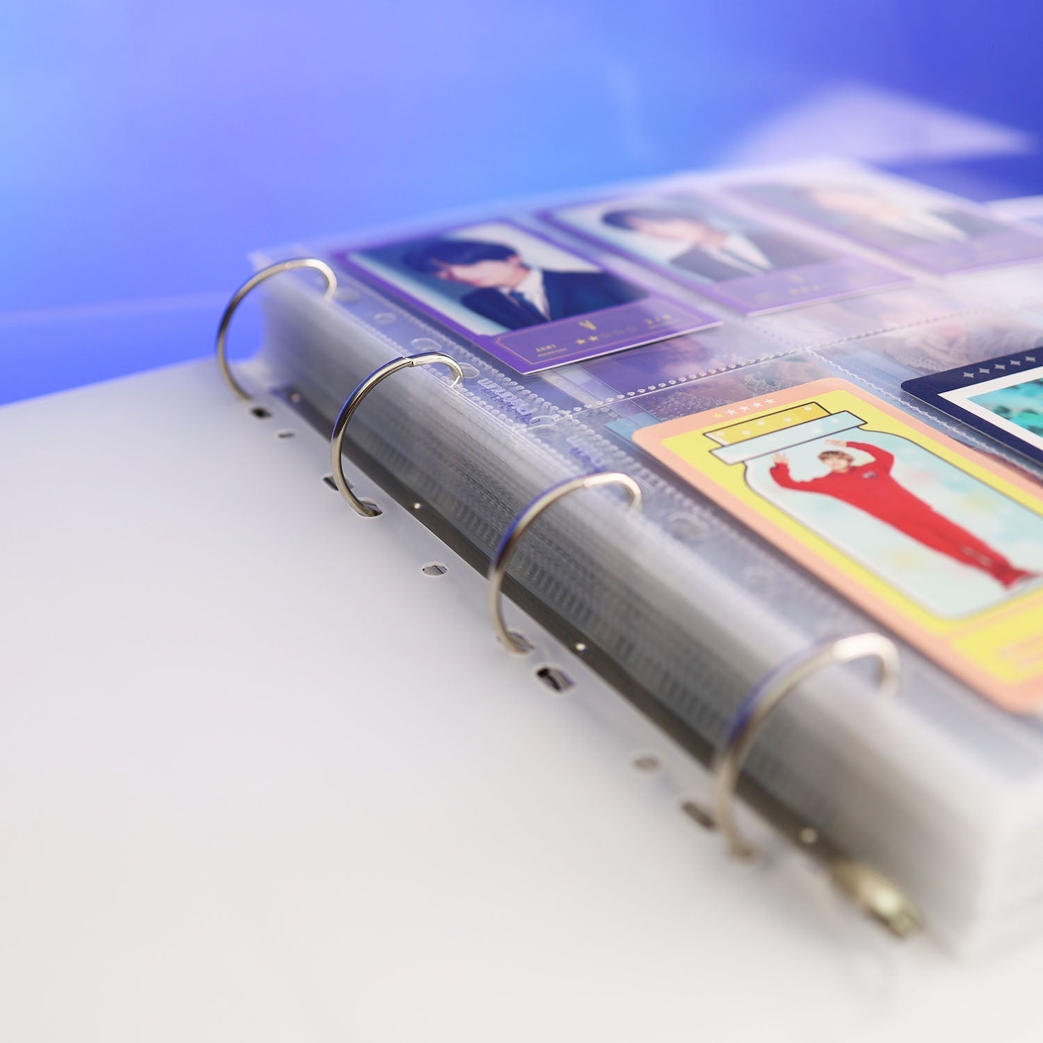 [PRE-ORDER] Custom A4 6 Pocket Pages - V - Prism Platinum