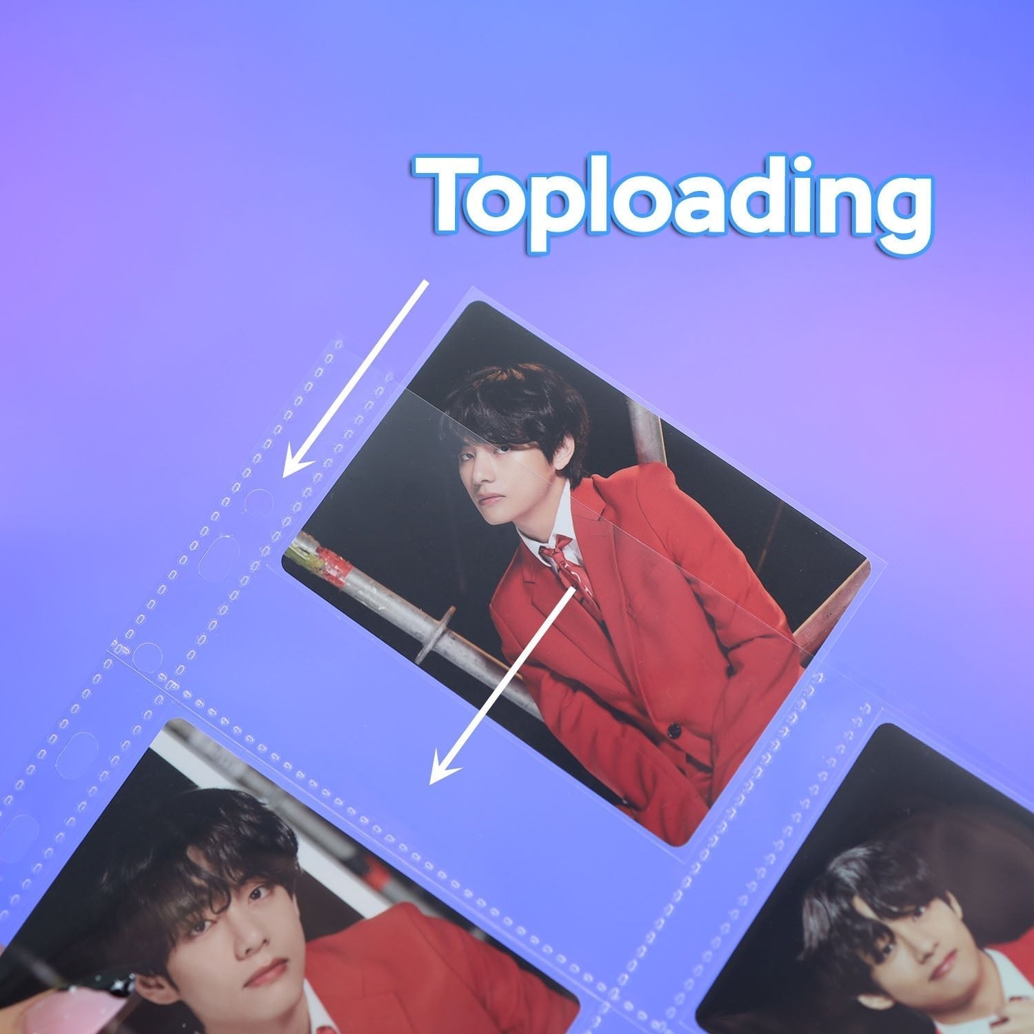 [PRE-ORDER] Custom A4 8-Pocket Pages - Prism Platinum