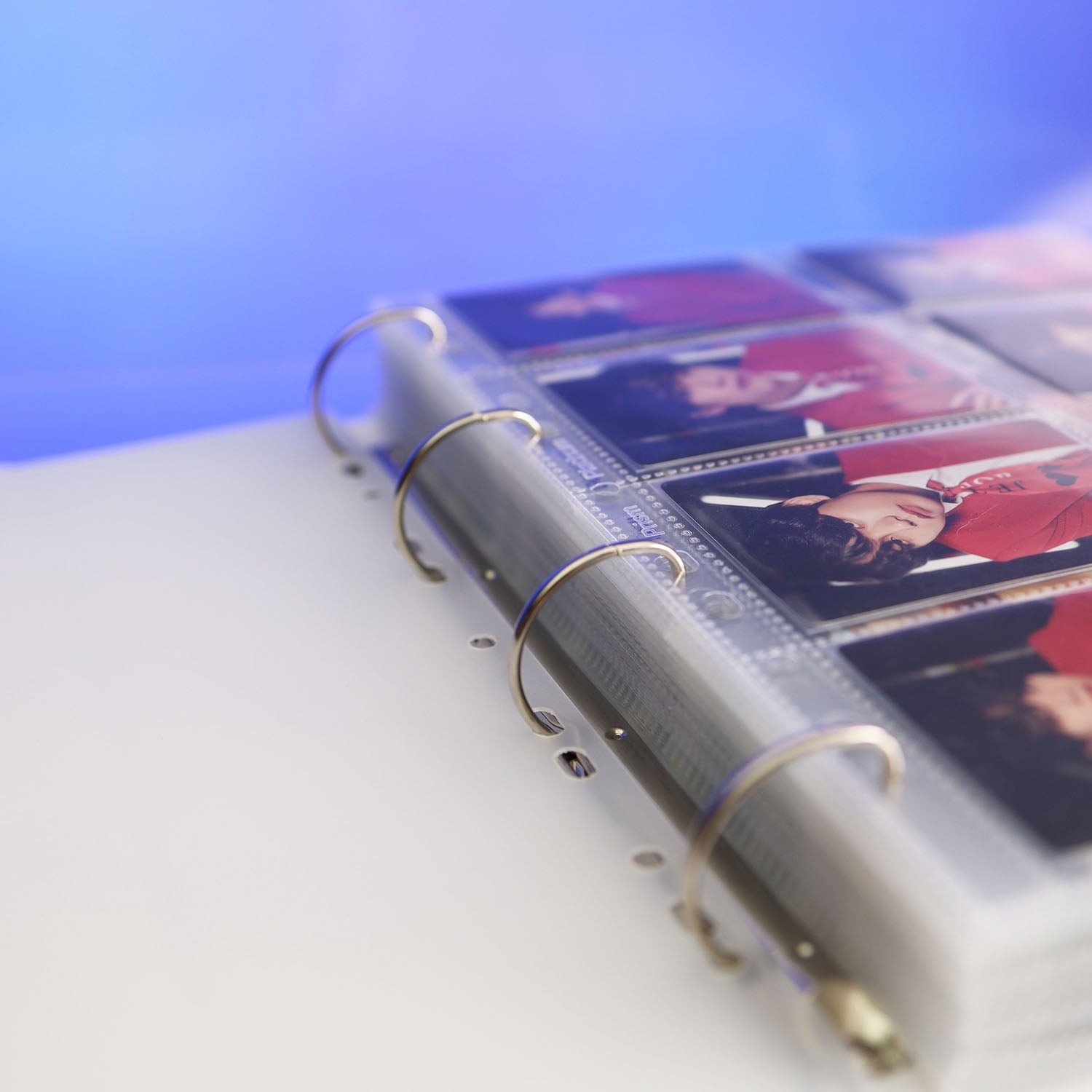 [PRE-ORDER] Custom A4 8-Pocket Pages - Prism Platinum