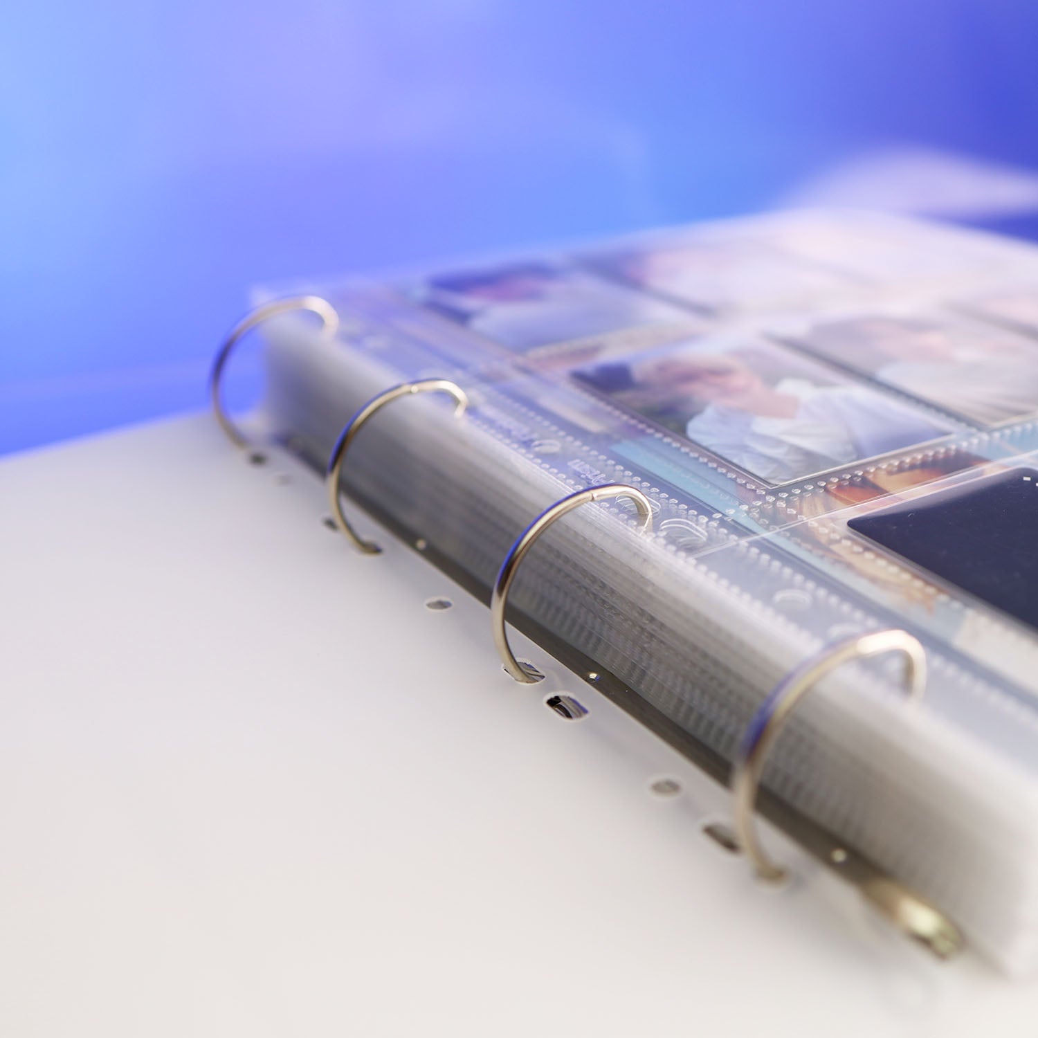 [PRE-ORDER] Custom A4 9-Pocket Pages – V1 – K-Pop Slim Fit - Prism Platinum