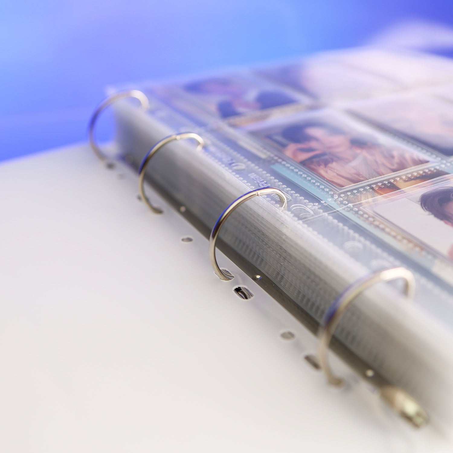 [PRE-ORDER] Custom A4 9-Pocket Pages – V3 – K-Pop Double-Sleeve - Prism Platinum