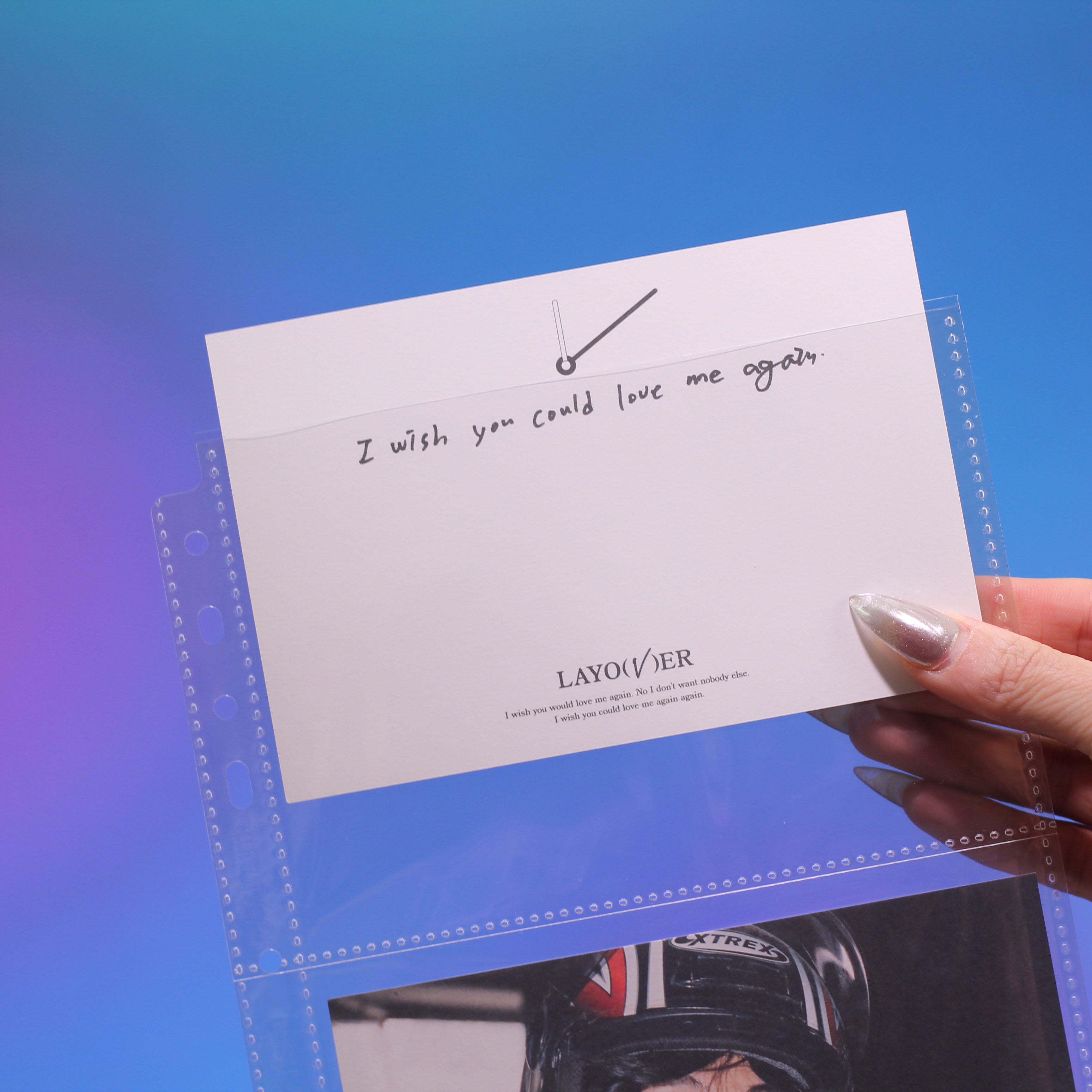 [Version 2] Custom A5 pages - 2-Pocket - Postcards - Prism Platinum US
