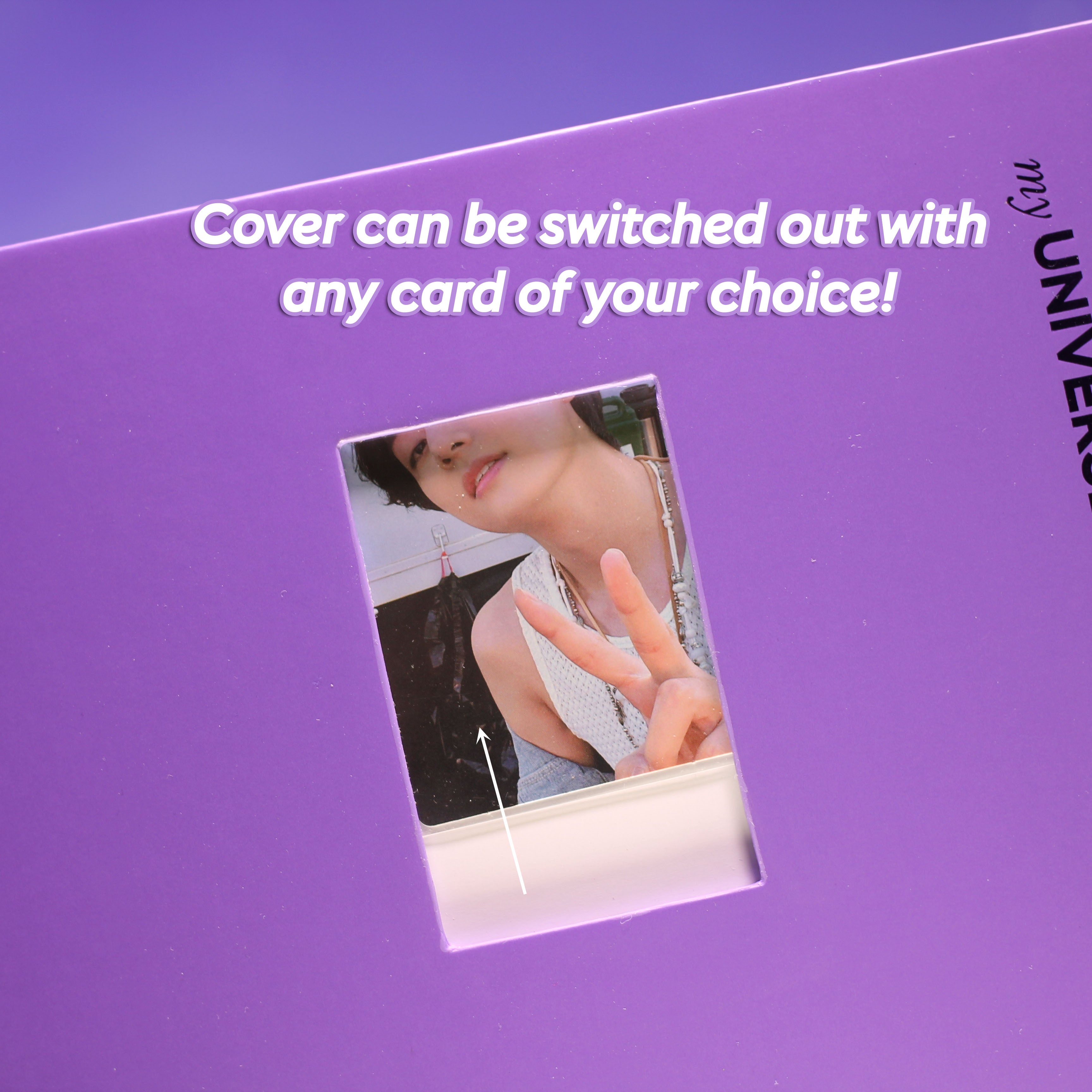 myUNIVERSE Binder - A5 - Standard - Prism Platinum US